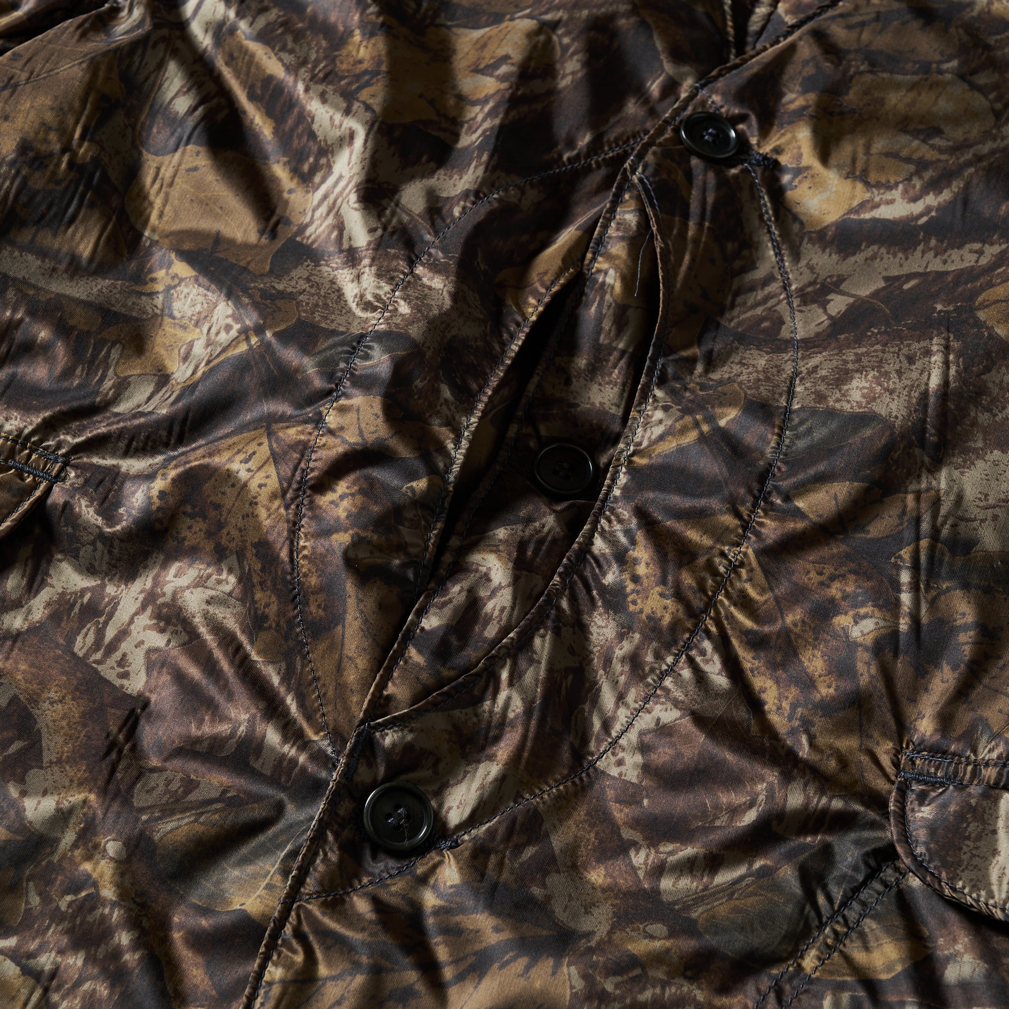 #1267B-NC1 Royal Traveler Shirt-1/2 : nylon forest camo brown jungle