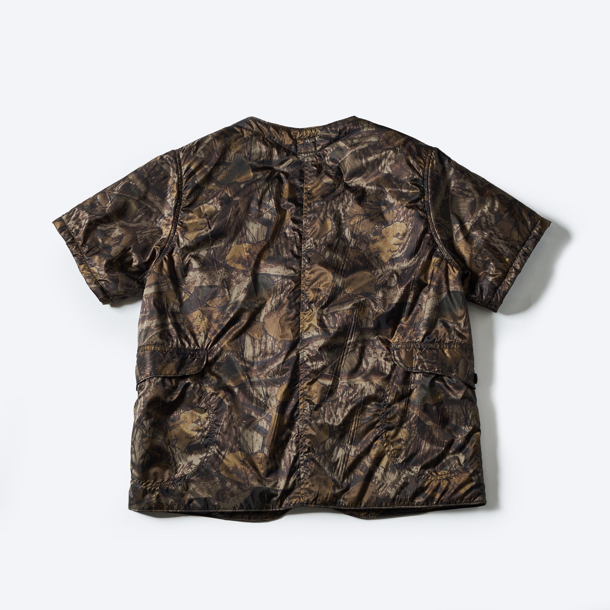 #1267B-NC1 Royal Traveler Shirt-1/2 : nylon forest camo brown jungle