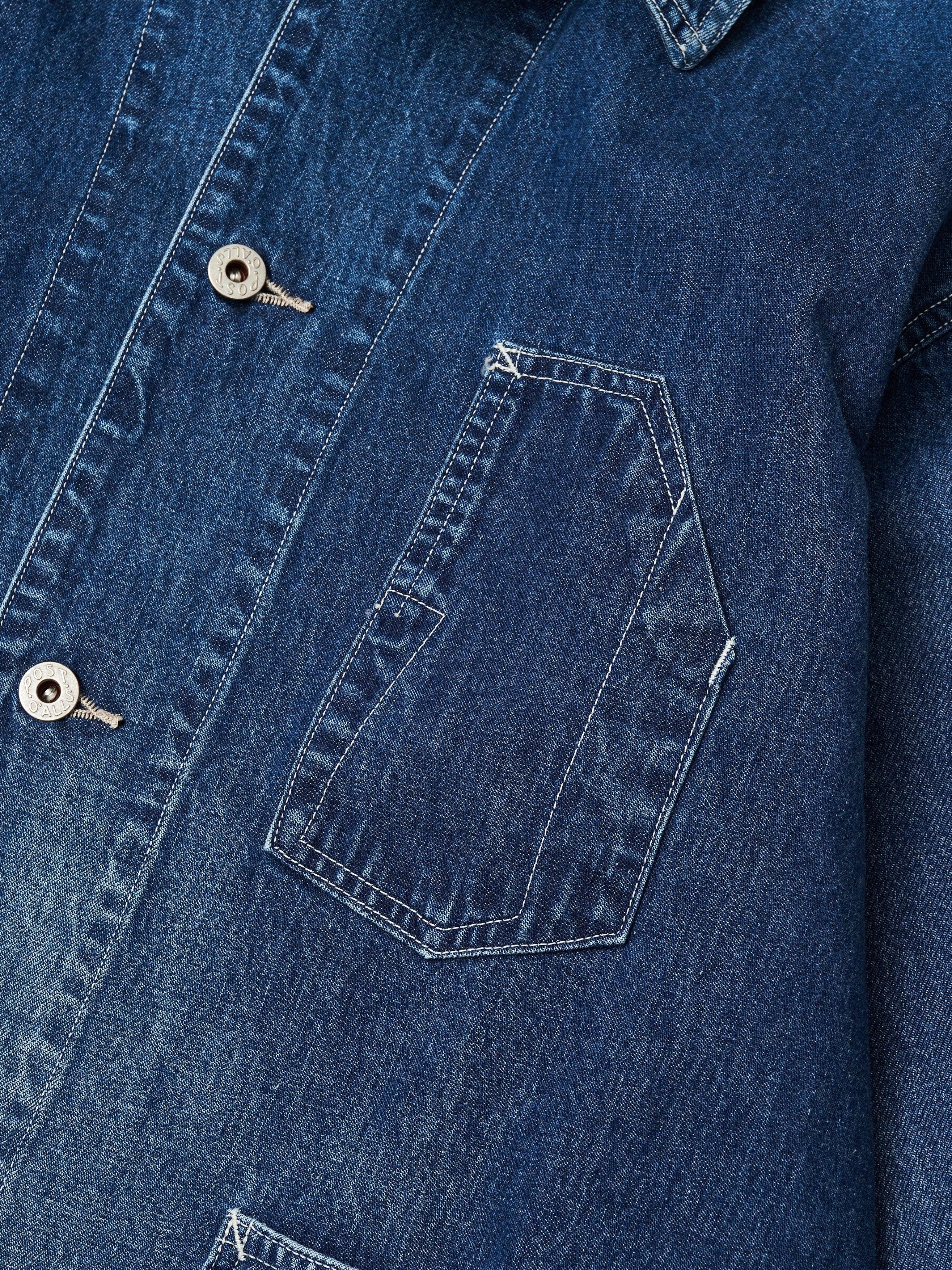 #1101-01W No.1 Jacket : 10 oz.denim indigo worn wash