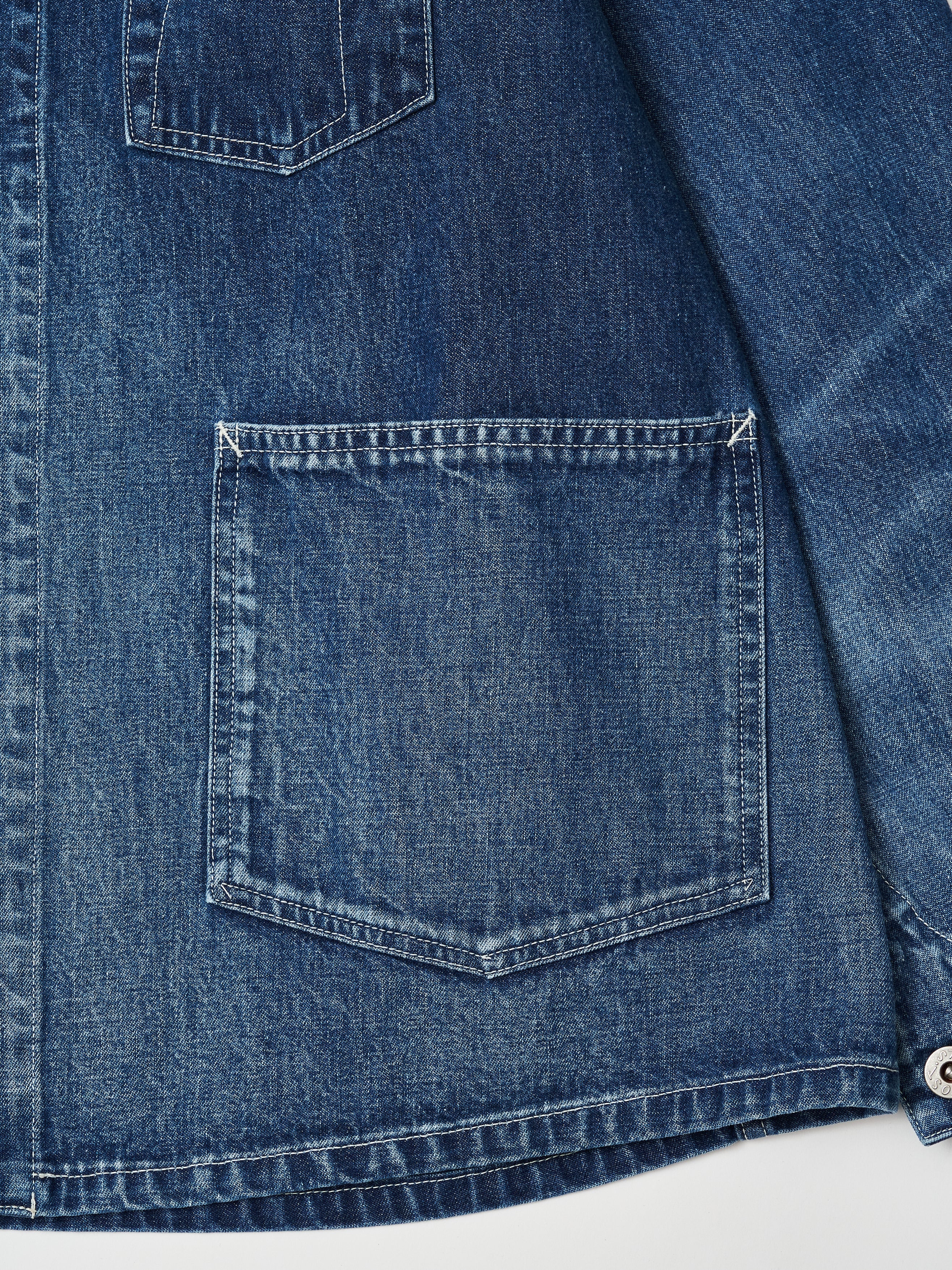#1101-01W No.1 Jacket : 10 oz.denim indigo worn wash