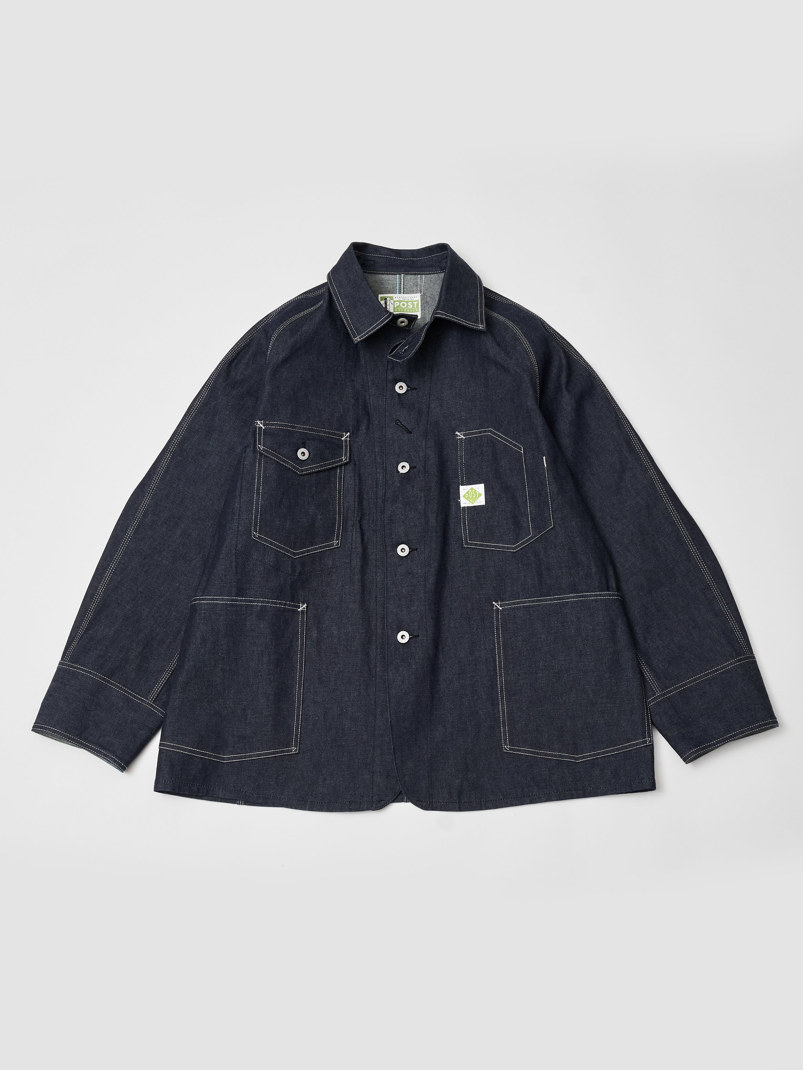 #1102-01 Engineers' Jacket : 10 oz.denim indigo rigid