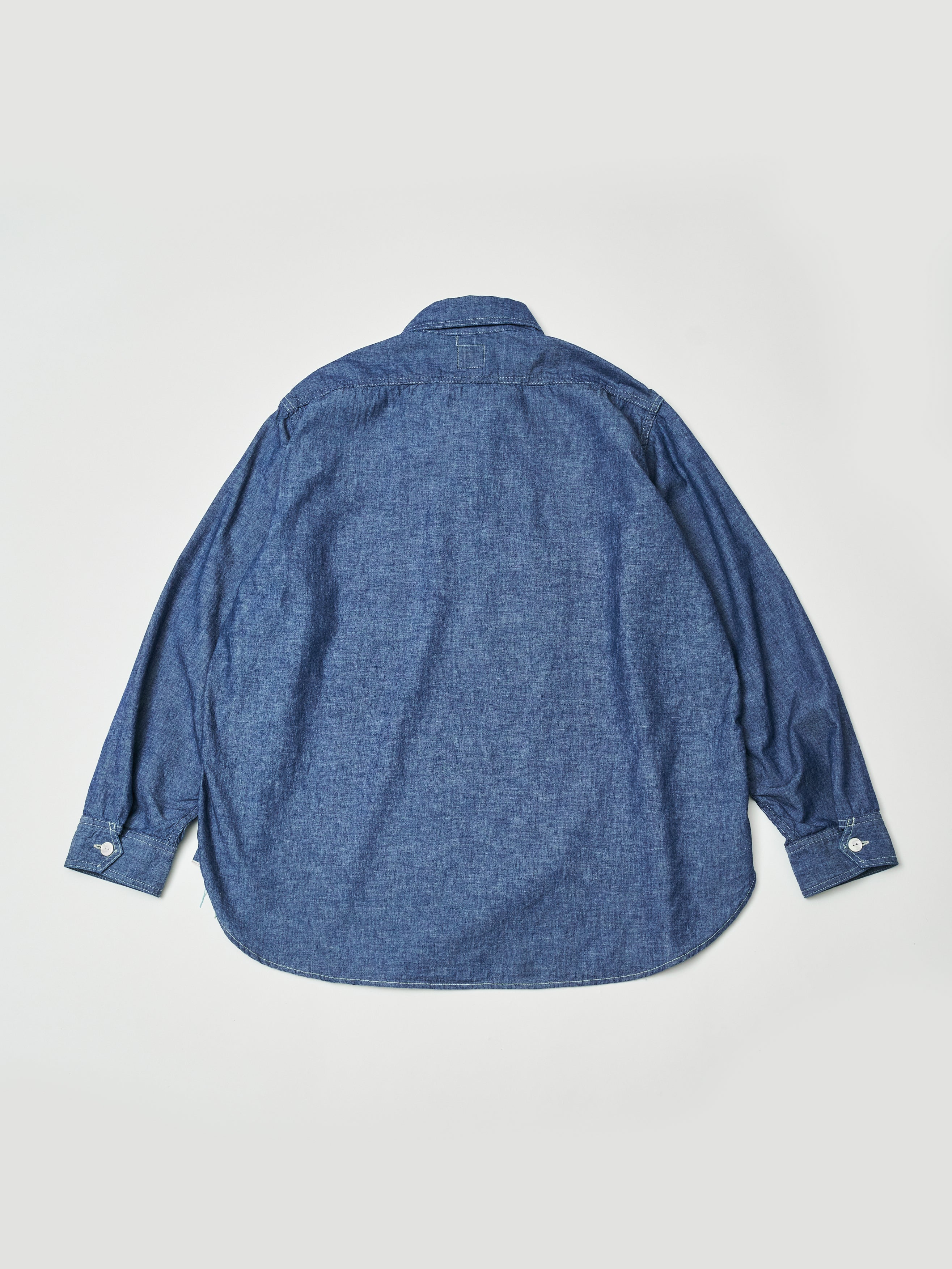 #1202-11 No.2 Shirt : classic chambray indigo