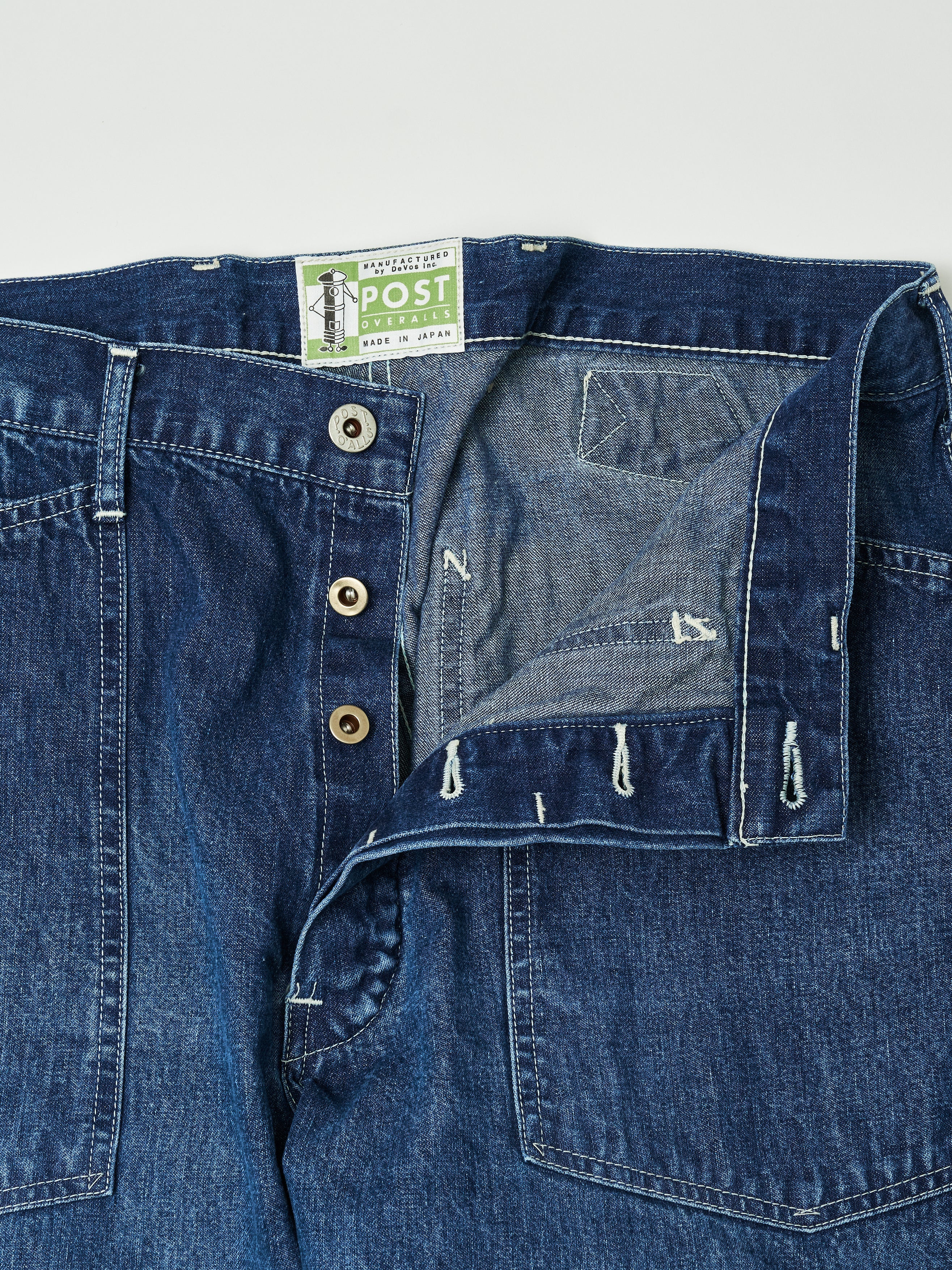 #1301-01W ARMY Pants : 10 oz.denim indigo worn wash