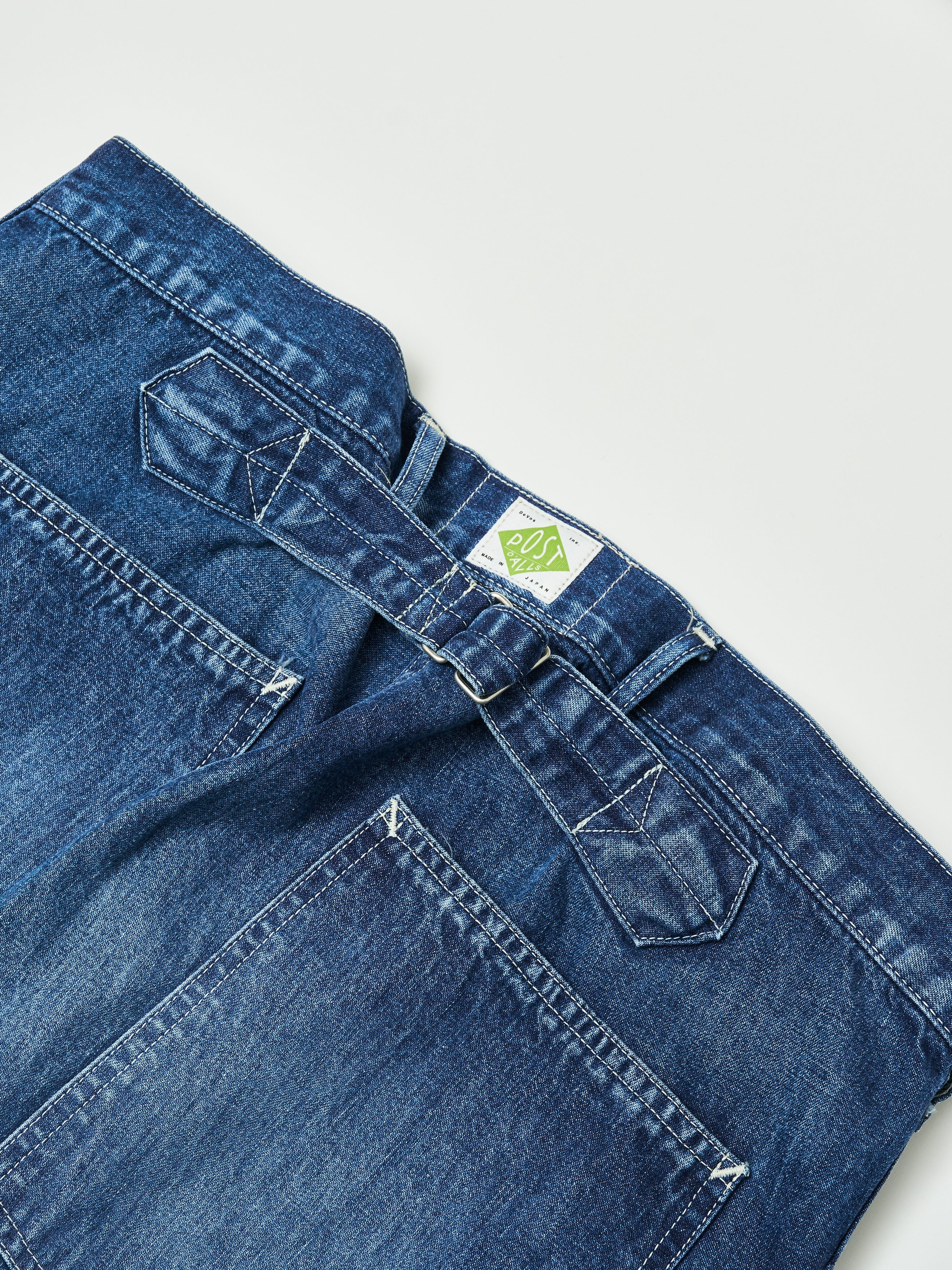 #1301-01W ARMY Pants : 10 oz.denim indigo worn wash