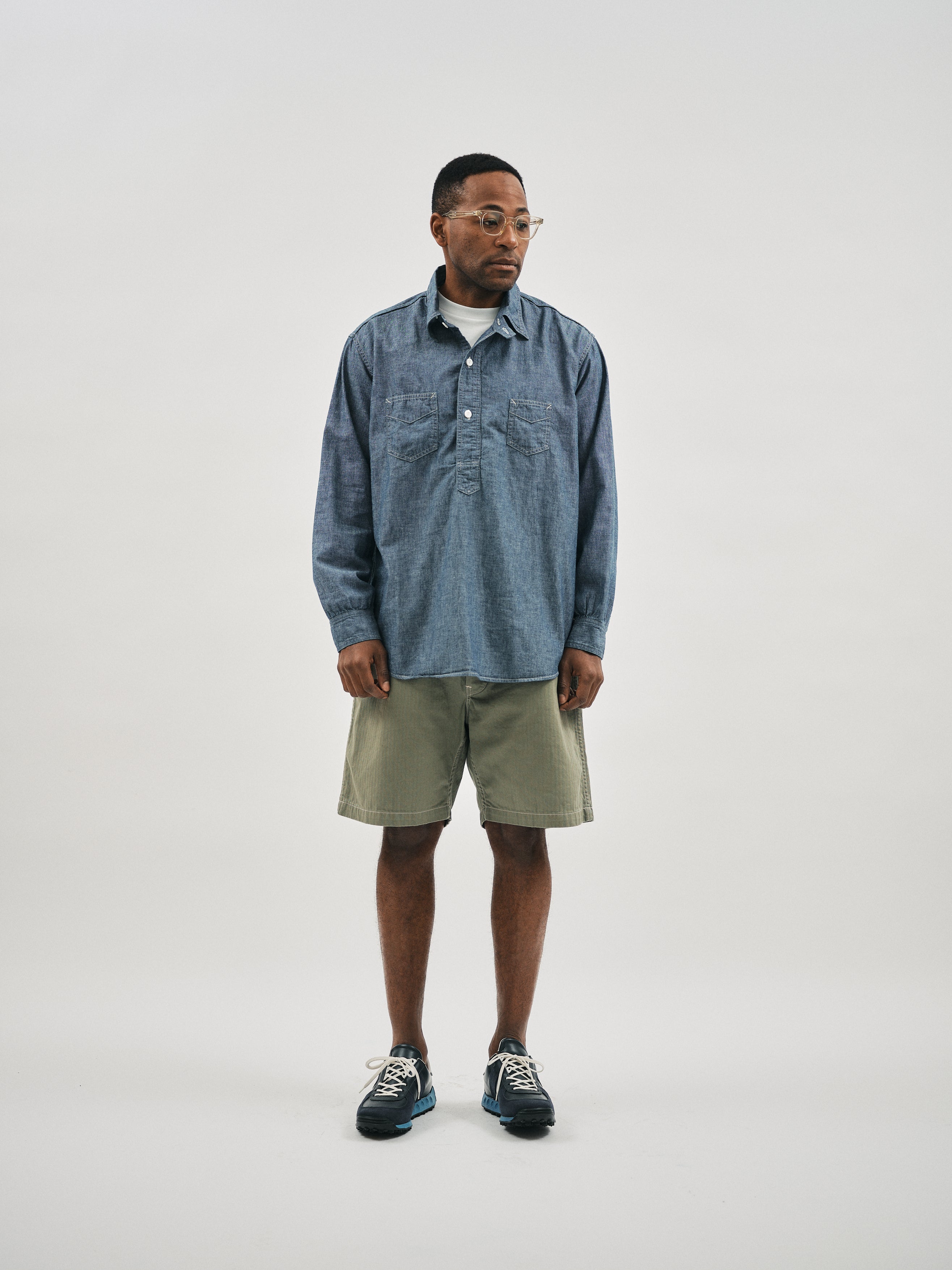 #3208-CC De Luxe : classic chambray indigo