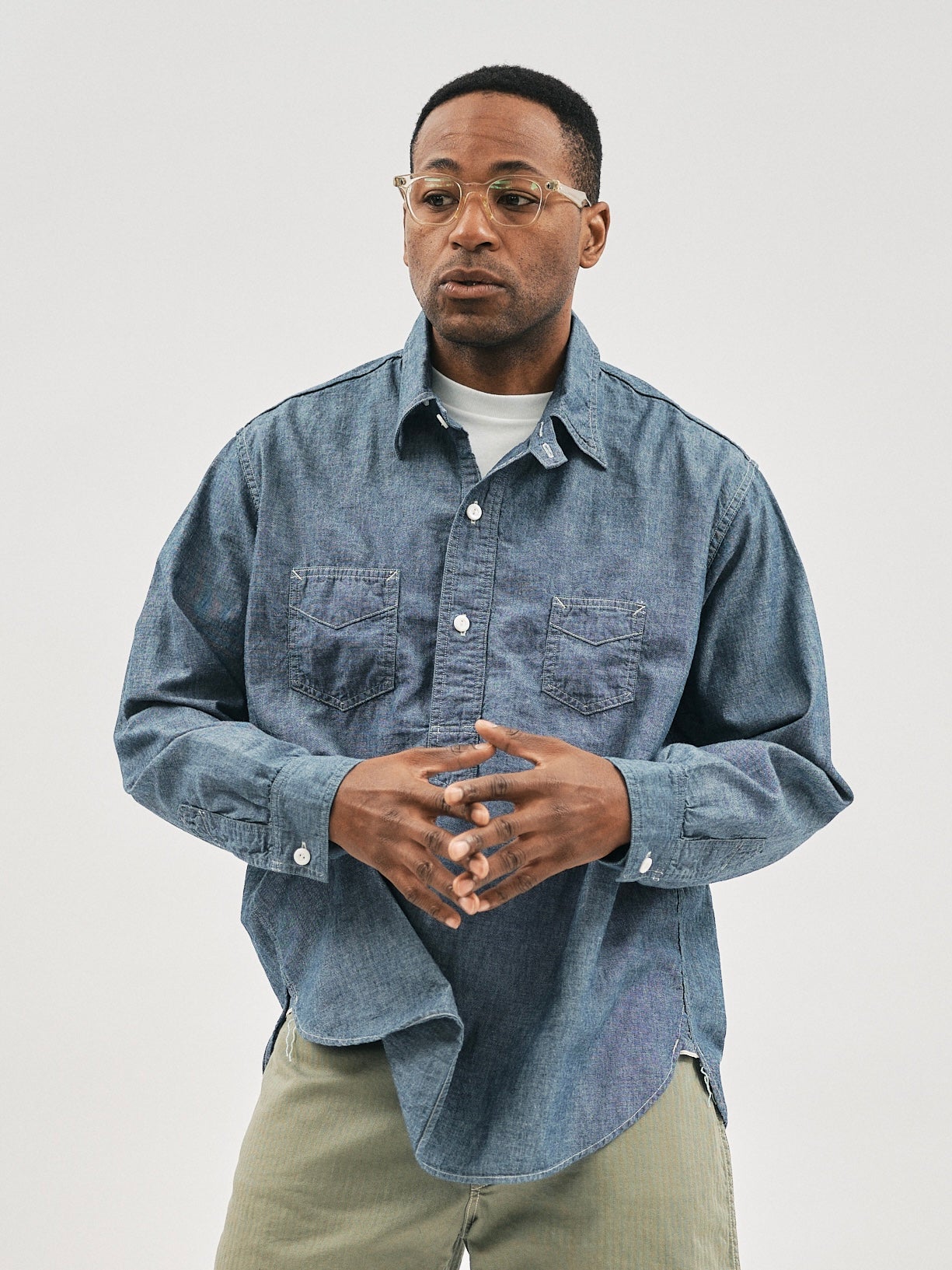 #3208-CC De Luxe : classic chambray indigo