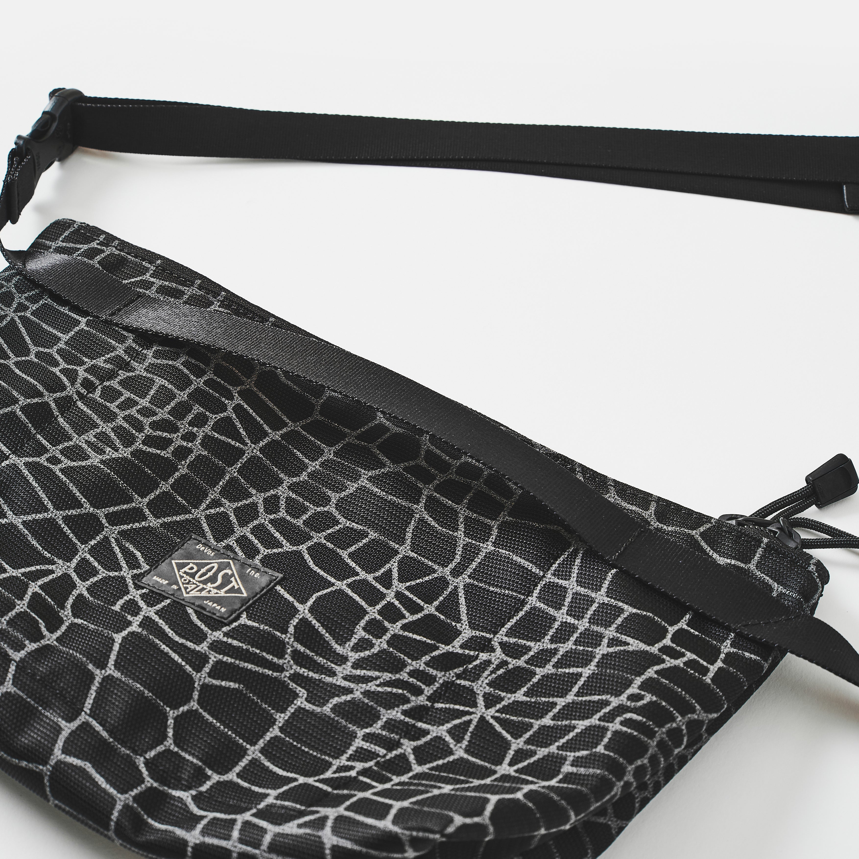 JP510-SW BAGSINPROGRESS x Post O'Alls FANNYPACK CROSSBODY : spider web