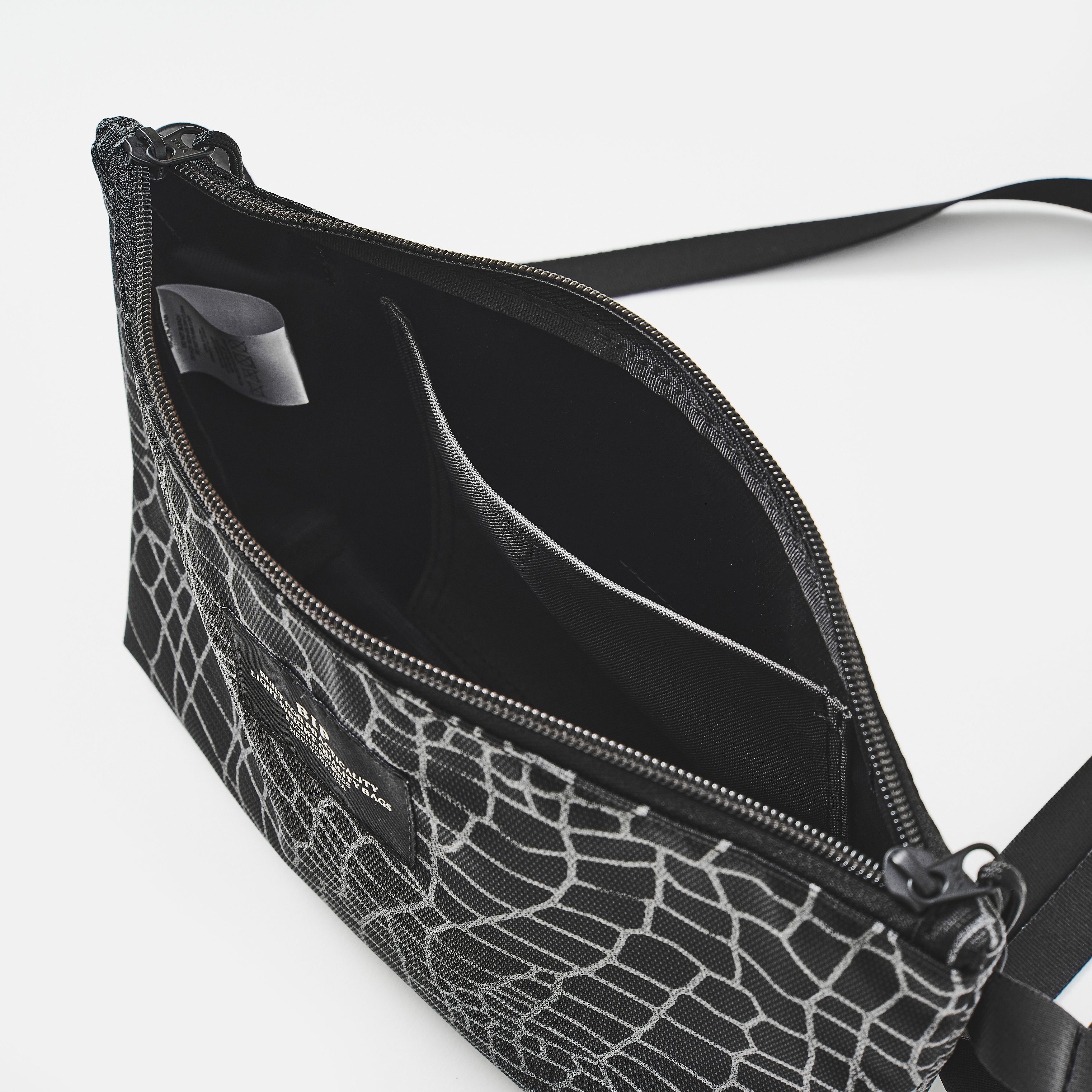 JP510-SW BAGSINPROGRESS x Post O'Alls FANNYPACK CROSSBODY : spider web