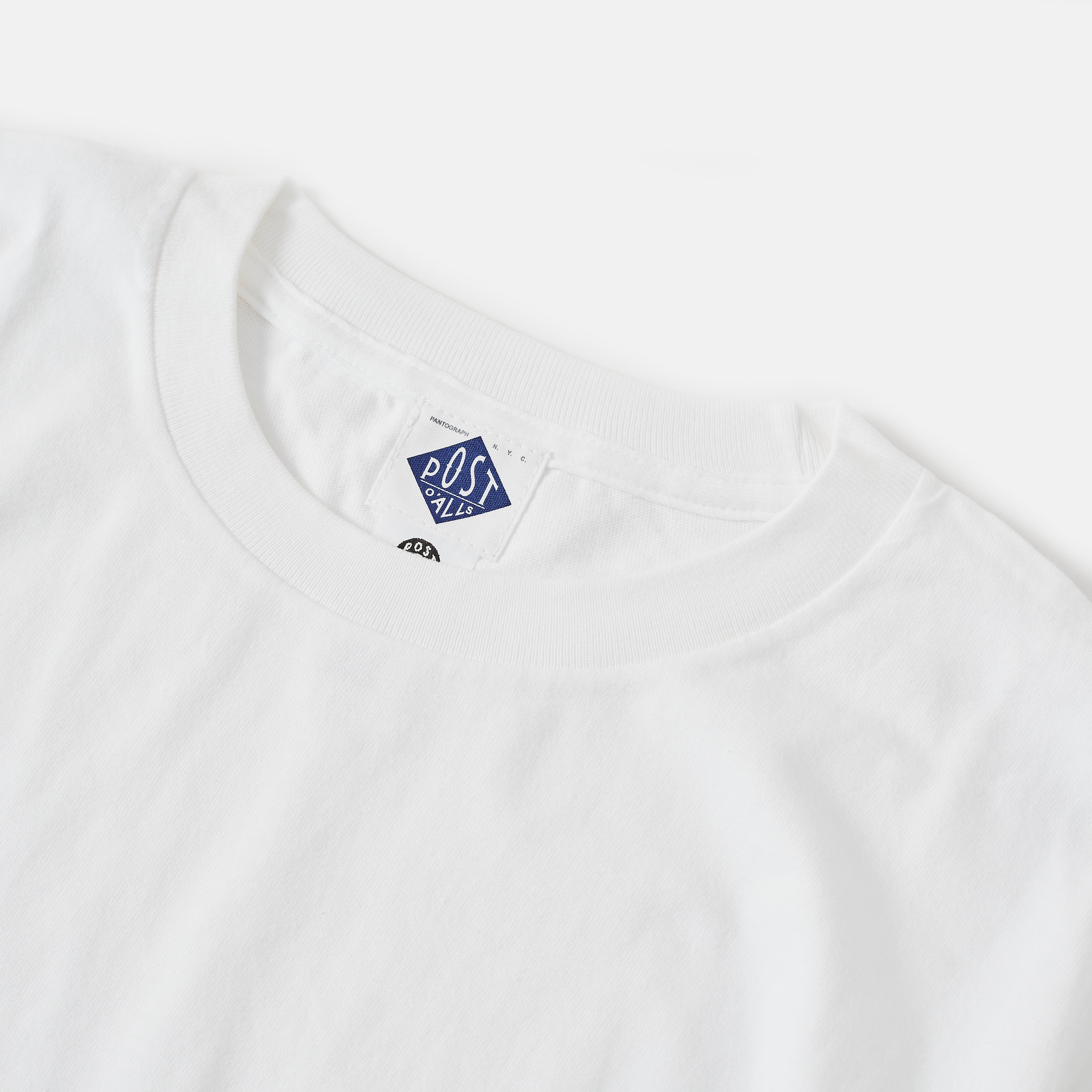 Crew neck 3pack tee Ver.2 (3PT2-WH) : white (Shop Special)