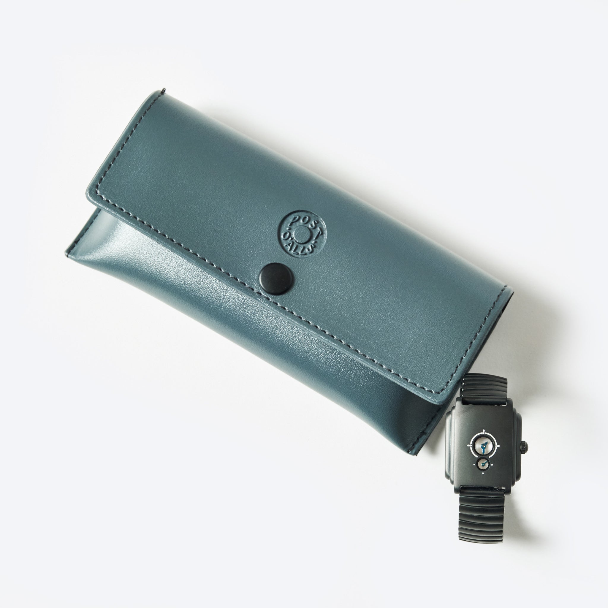 #4401-FBK POST Lucky Watch : flat black