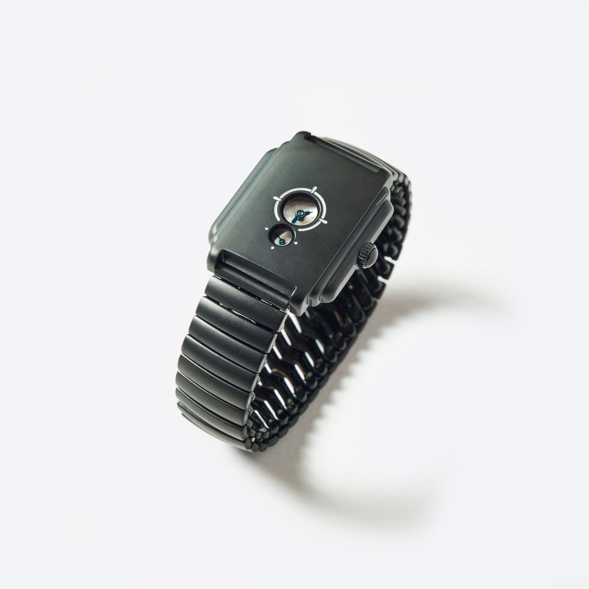 #4401-FBK POST Lucky Watch : flat black