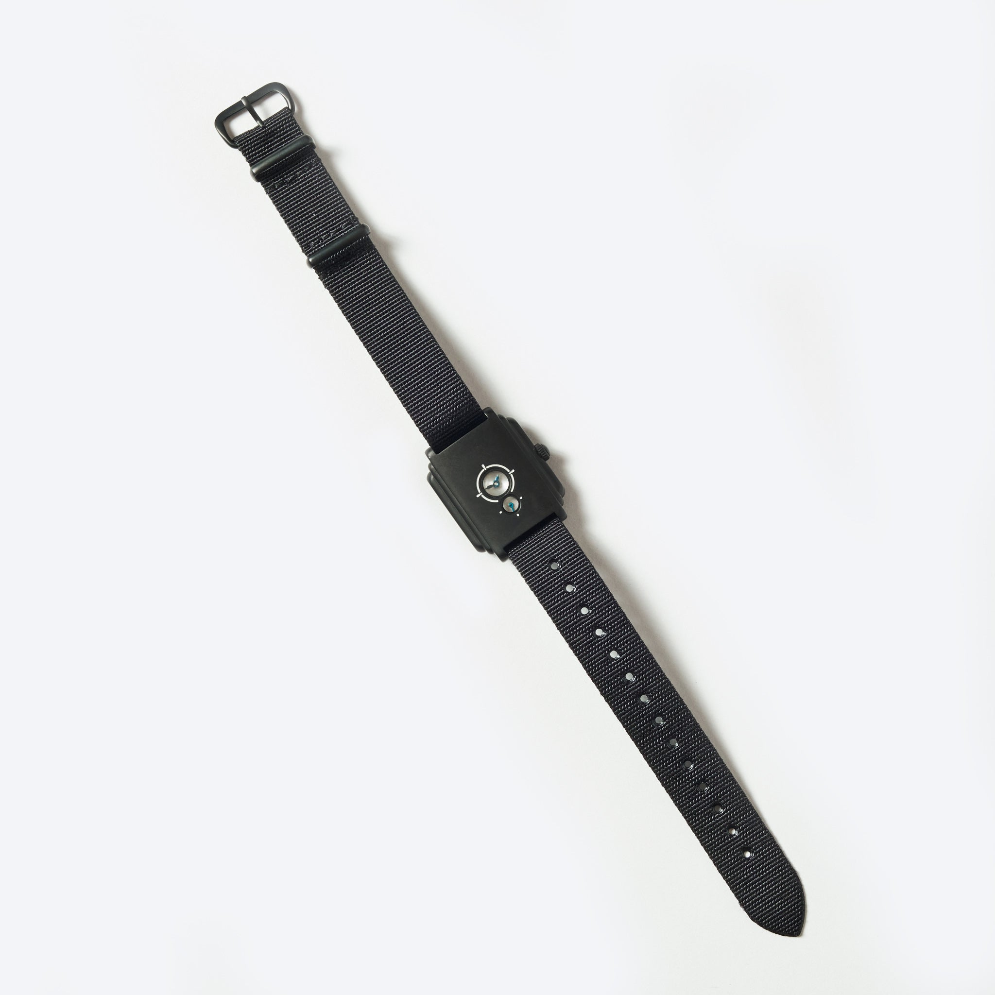 #4401-FBK POST Lucky Watch : flat black