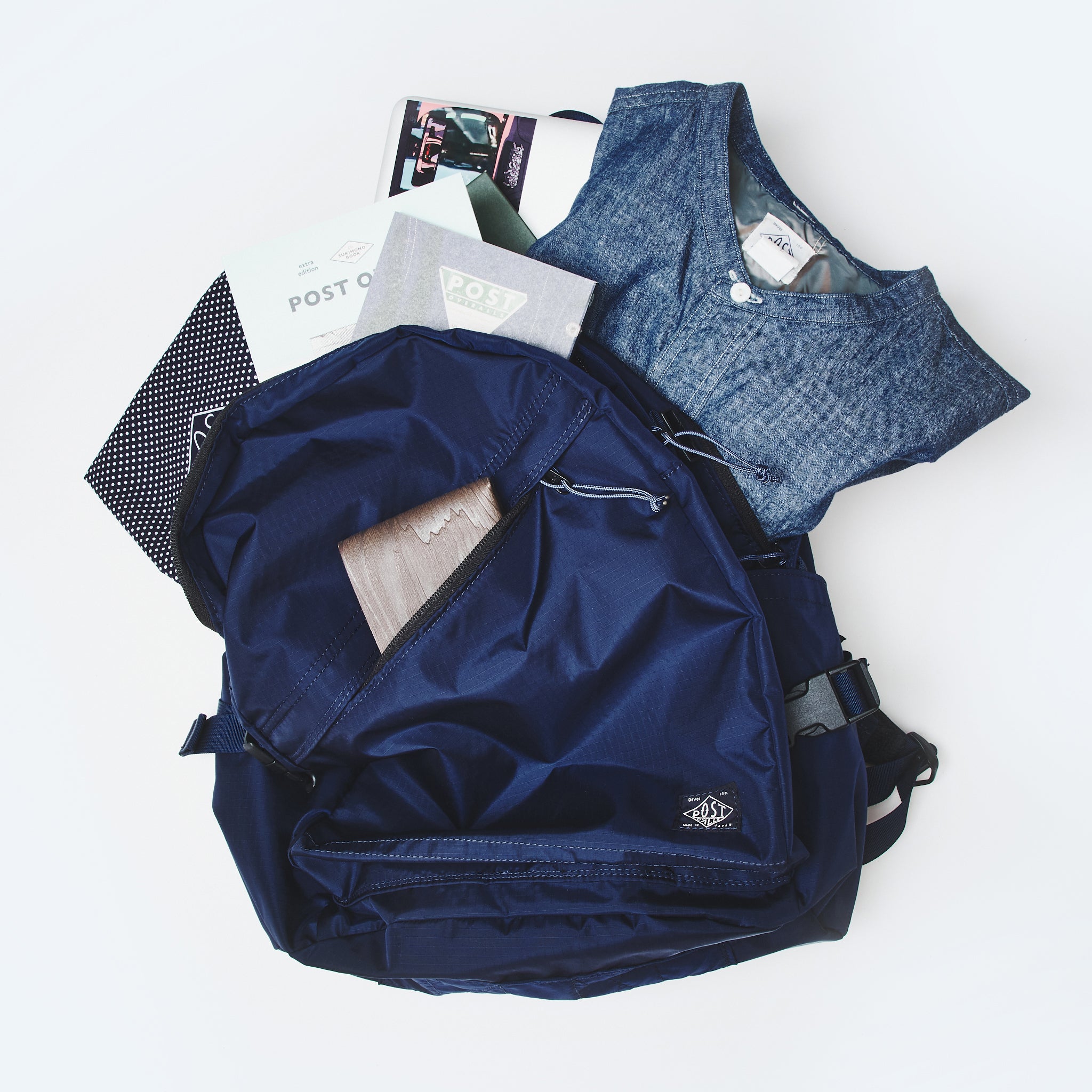 #1931-NRN A-III Pack by Ballistics : Nylon Fiber Ripstop navy