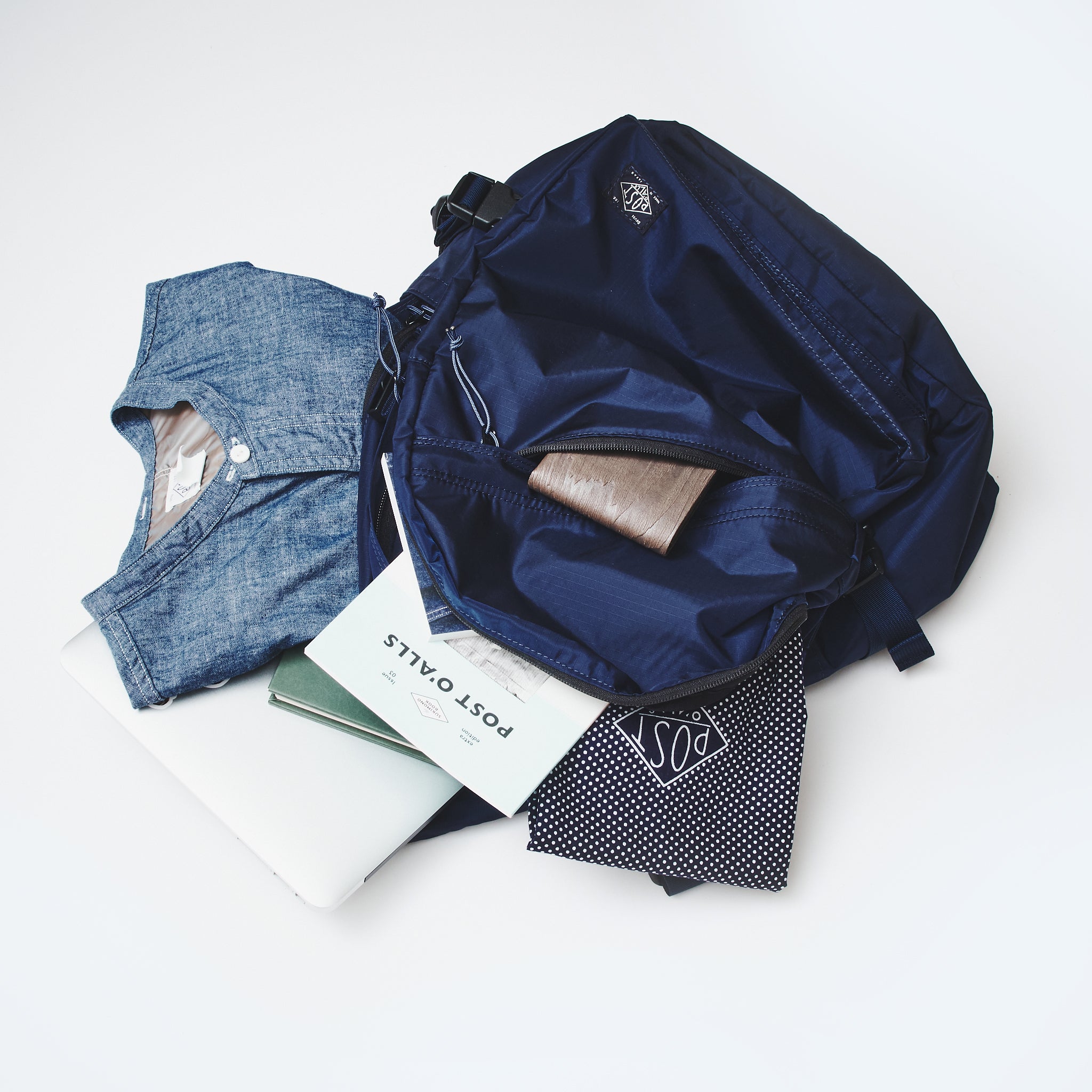#1931-NRN A-III Pack by Ballistics : Nylon Fiber Ripstop navy
