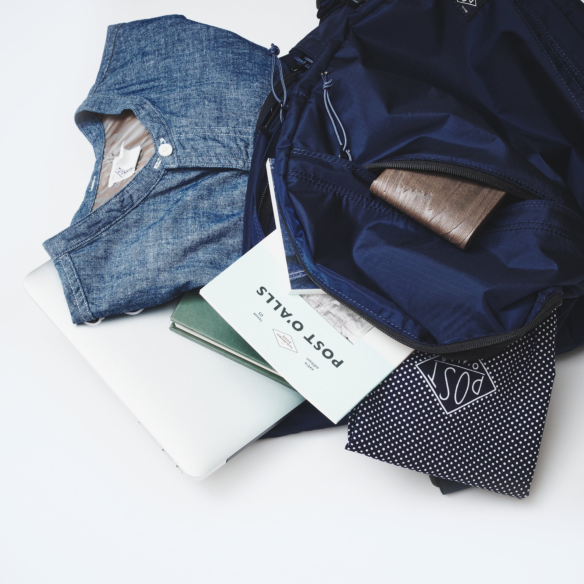 #1931-NRN A-III Pack by Ballistics : Nylon Fiber Ripstop navy