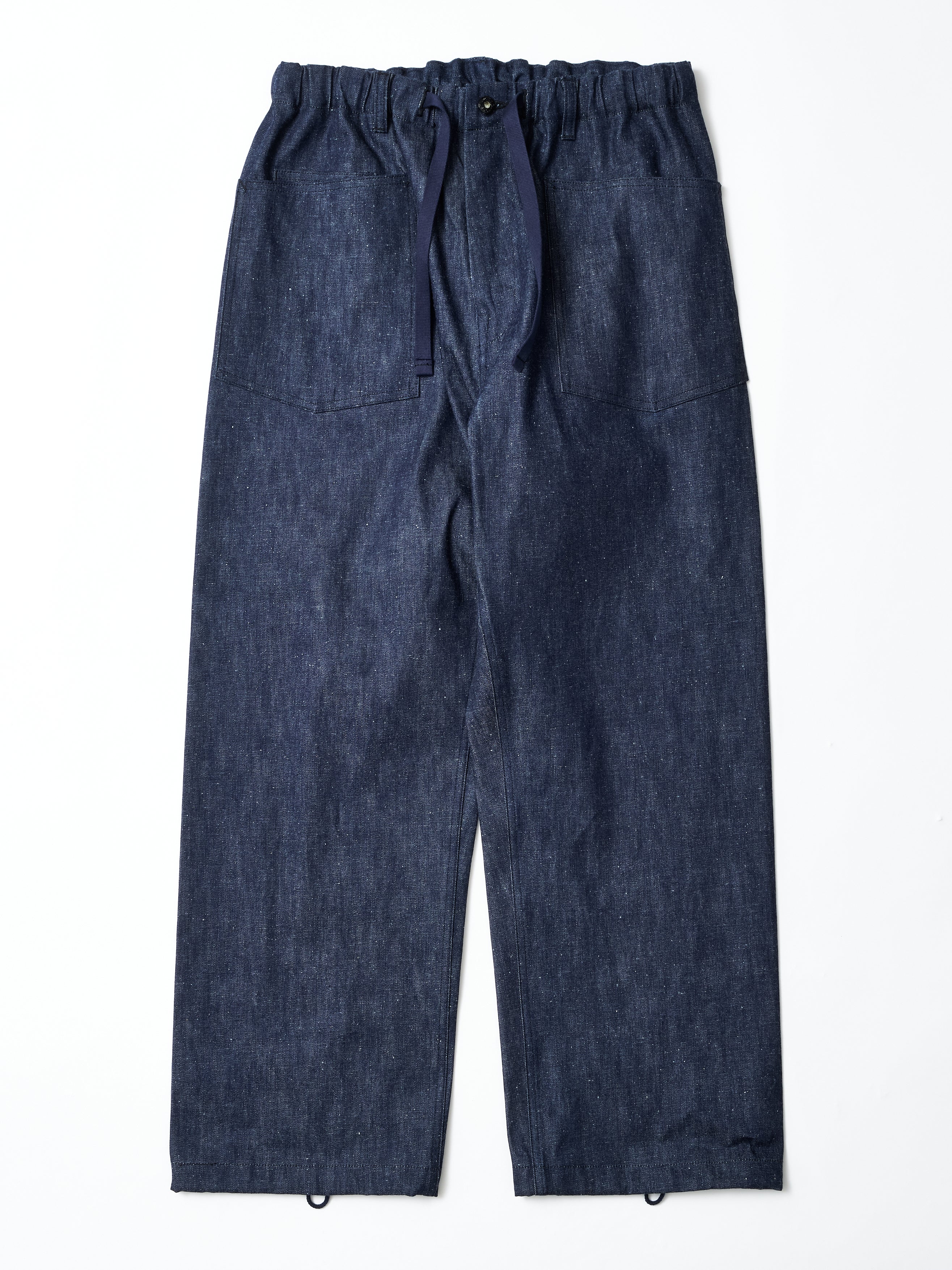 #3313-02 E-Z ARMY-NAVY Pants 2 : 11.5oz. Denim rigid indigo_1