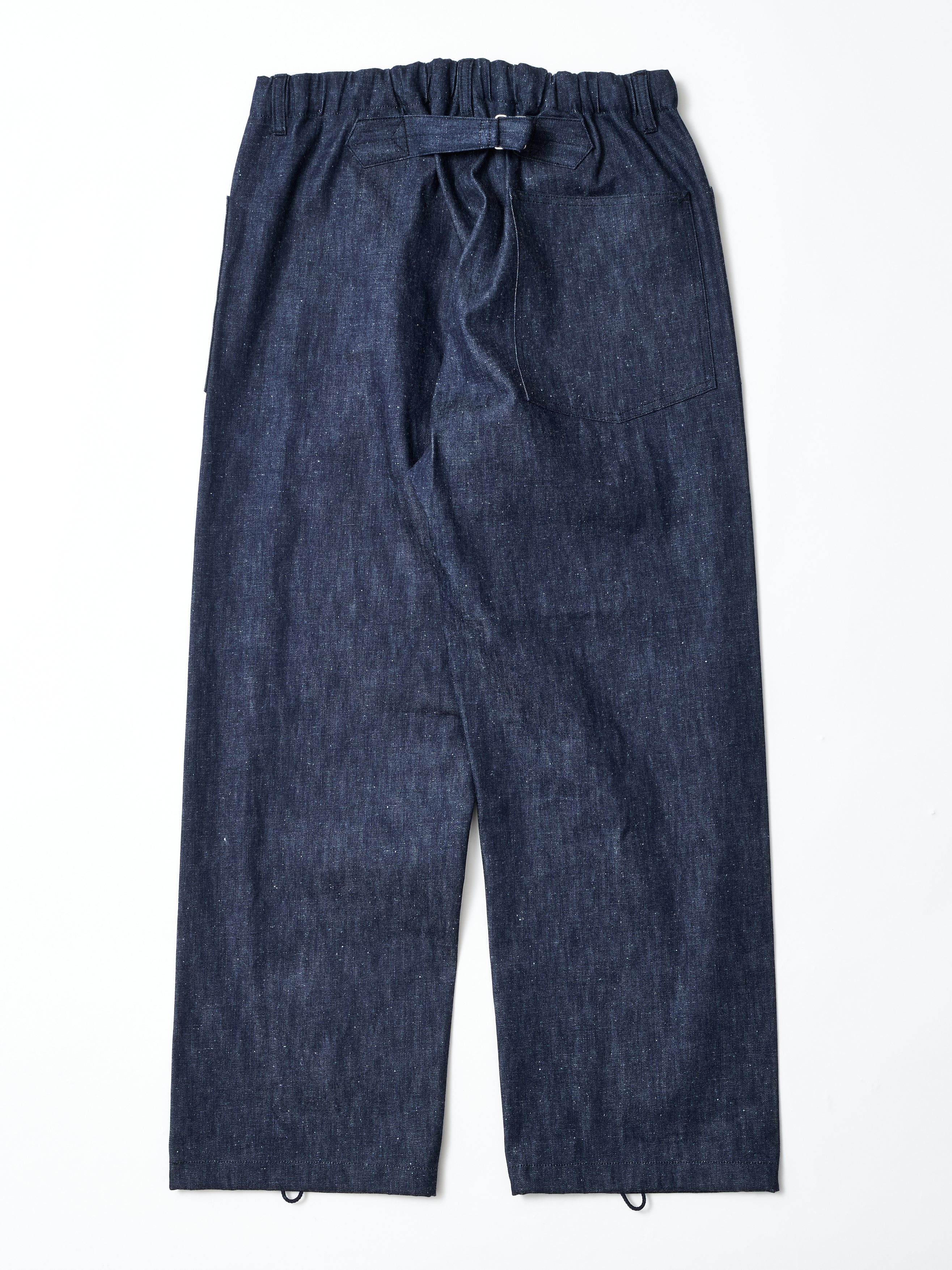 #3313-02 E-Z ARMY-NAVY Pants 2 : 11.5oz. Denim rigid indigo_6