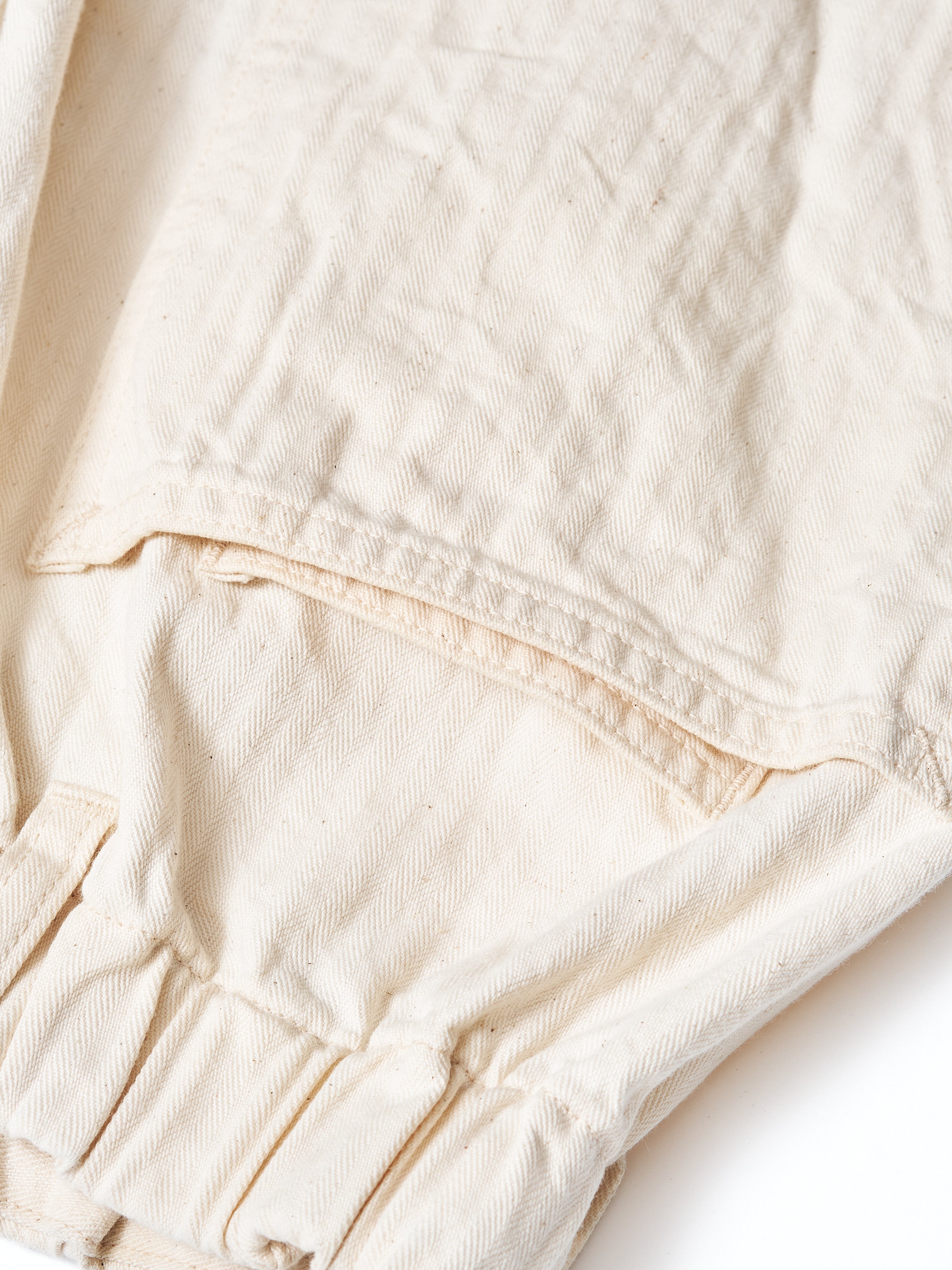 #3313-HN E-Z ARMY-NAVY Pants 2 : cotton HBT natural_5