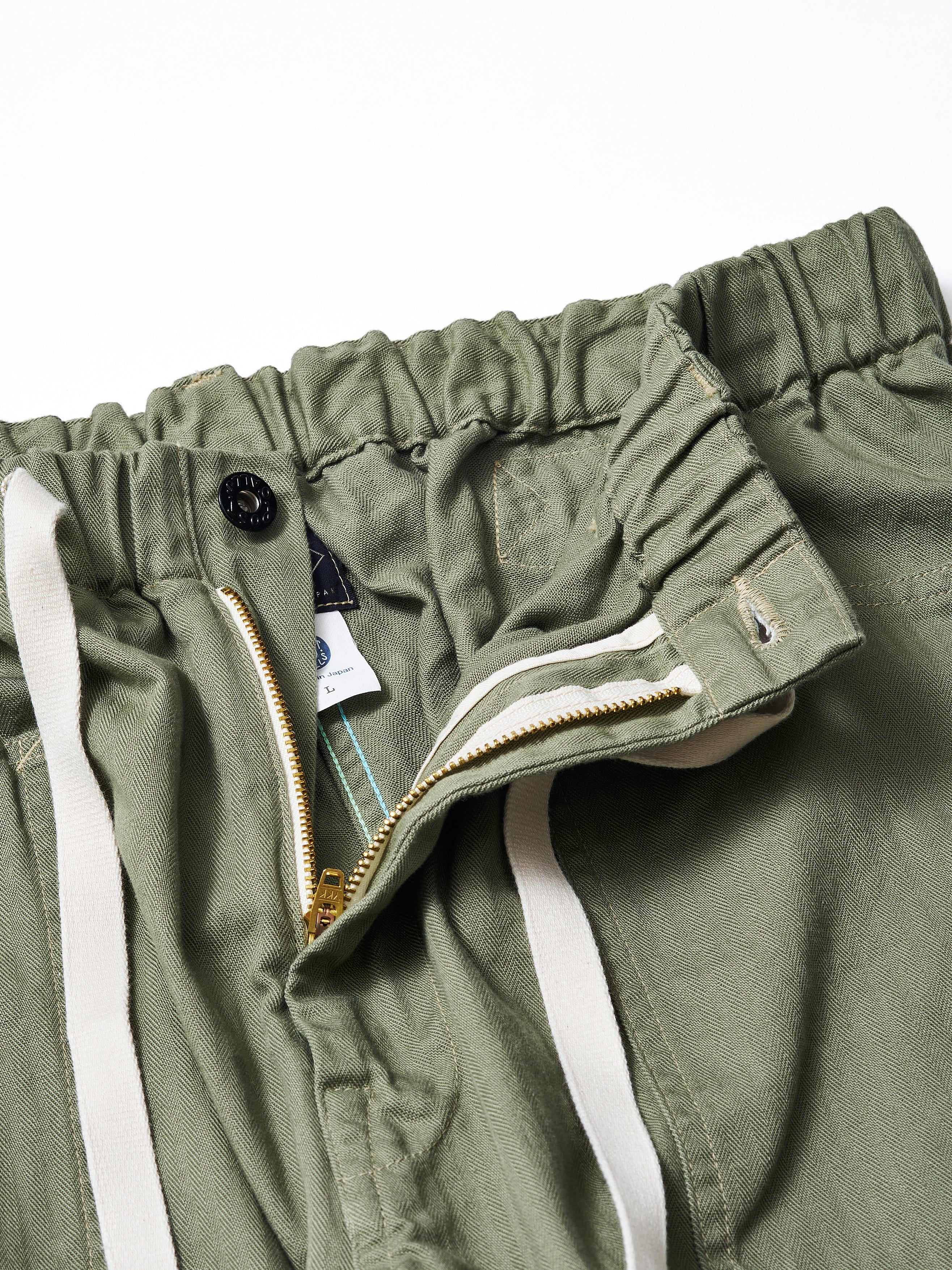 #3313-HS E-Z ARMY-NAVY Pants 2 : cotton HBT sage_4