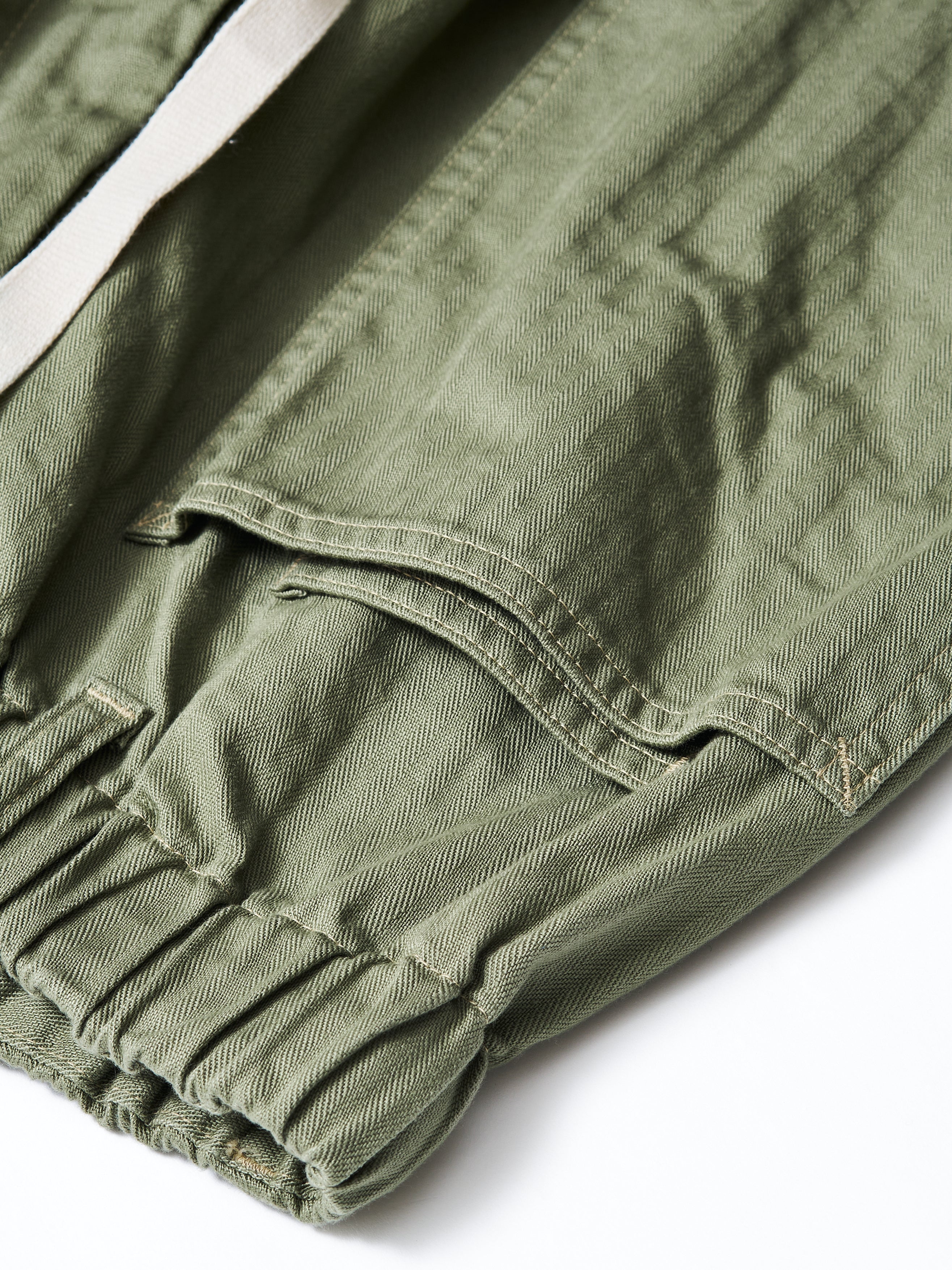 #3313-HS E-Z ARMY-NAVY Pants 2 : cotton HBT sage_5