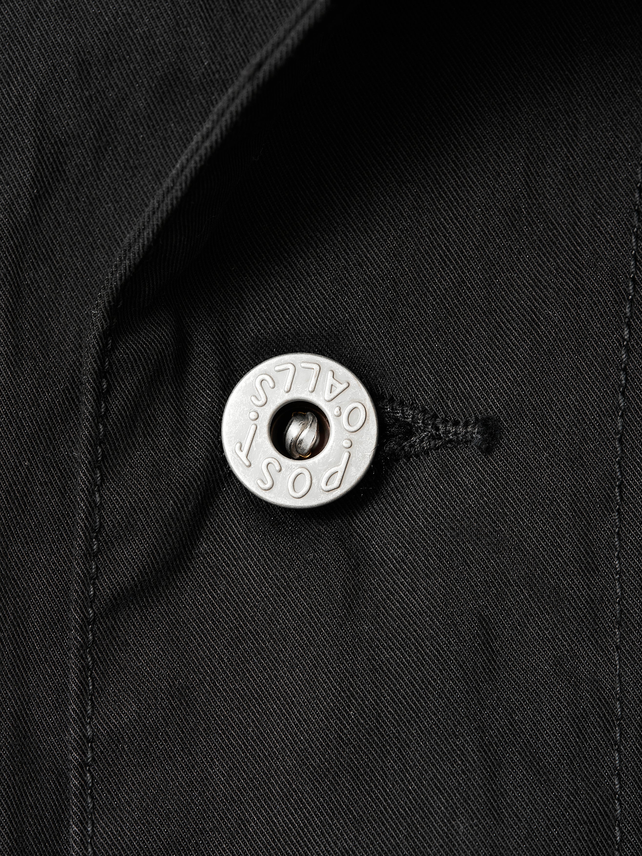 #3134-ETB POST 47 : 60/40 twill black_2