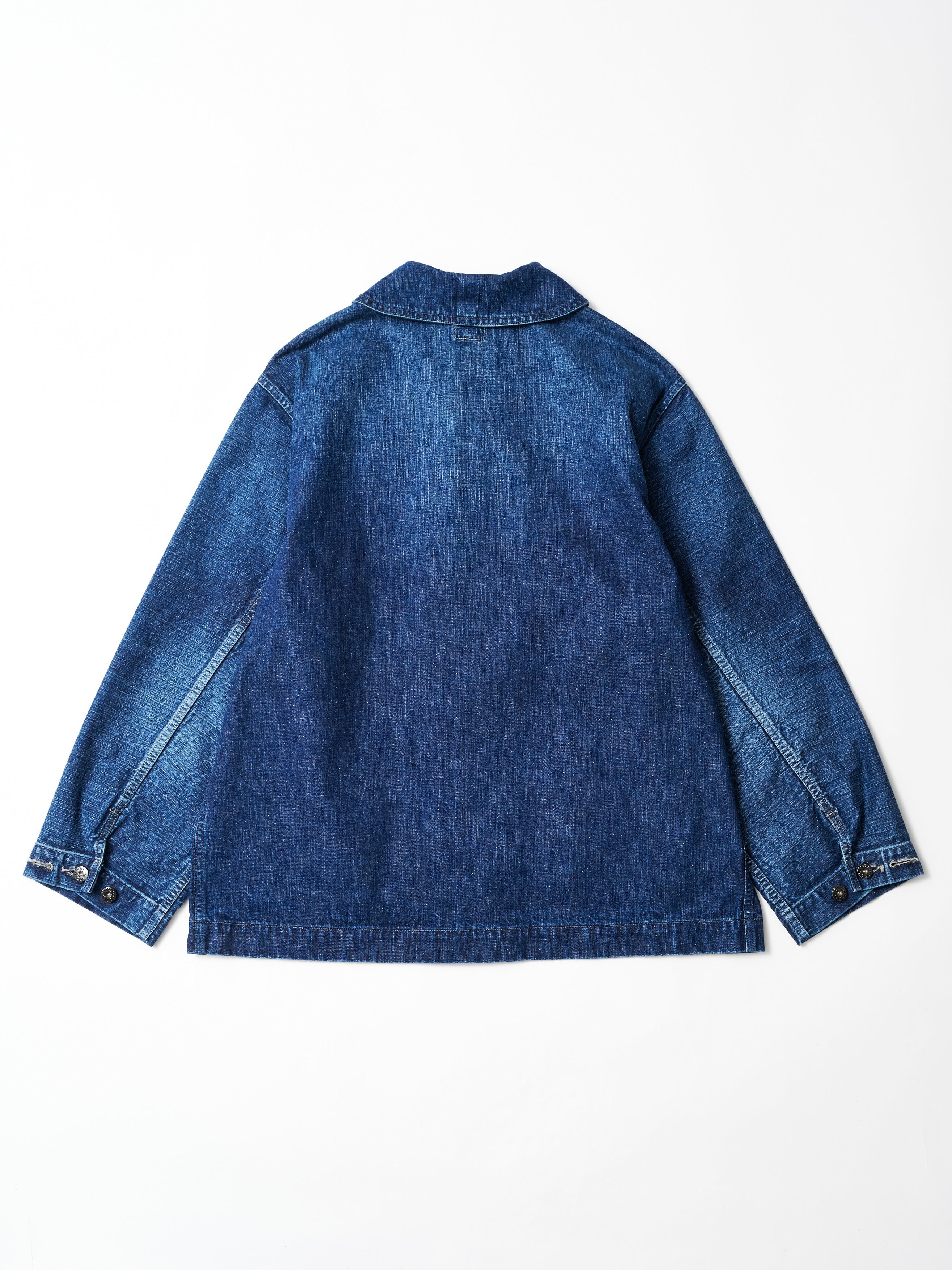 #3145-02W NMC : 11.5oz. Denim worn indigo_4
