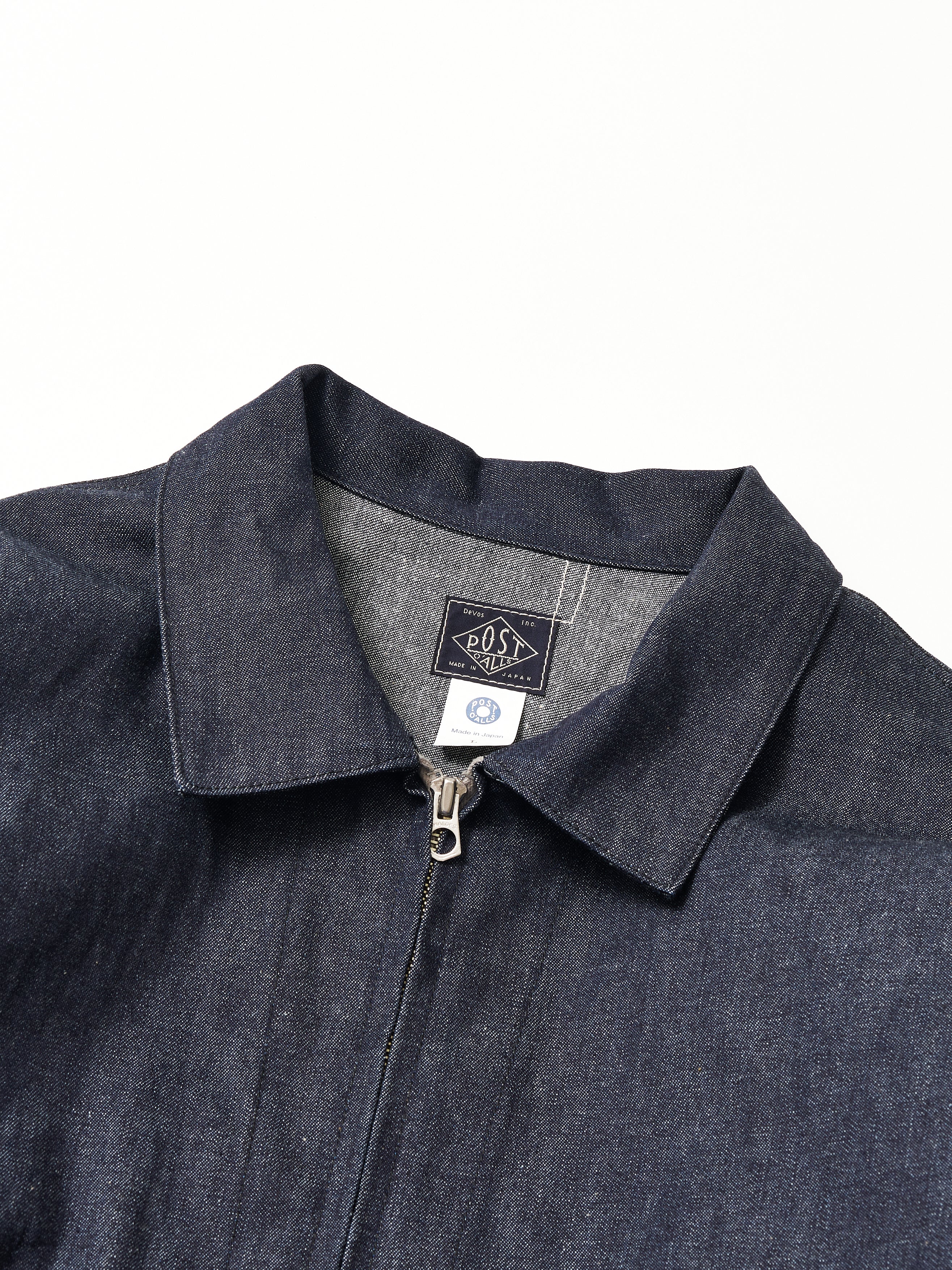 #3144-01 Mechanic Blouse 3 : 10oz. Denim rigid indigo_2