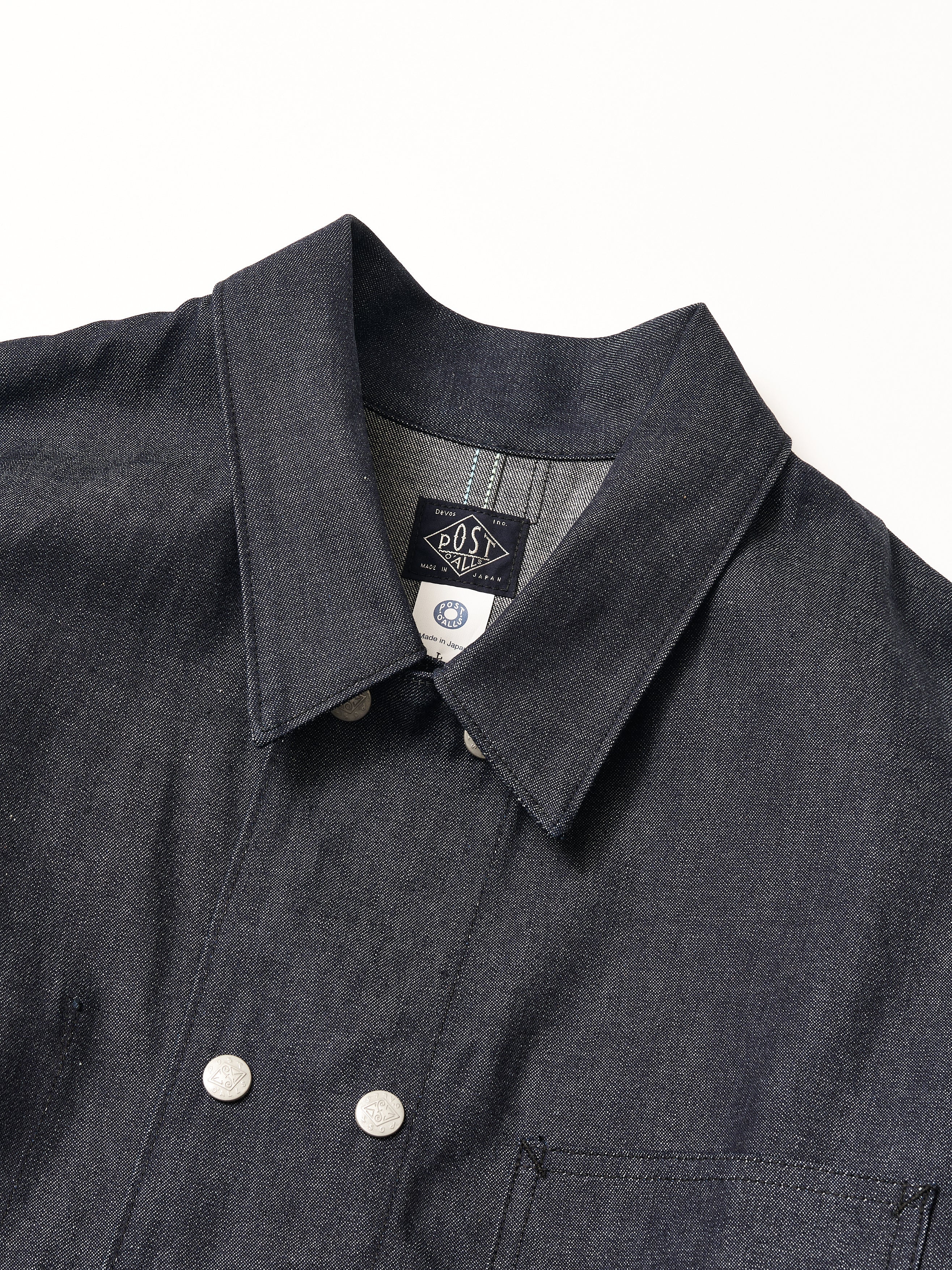 #3141-01 Mattalini DUBBLE : 10oz. Denim rigid indigo_2