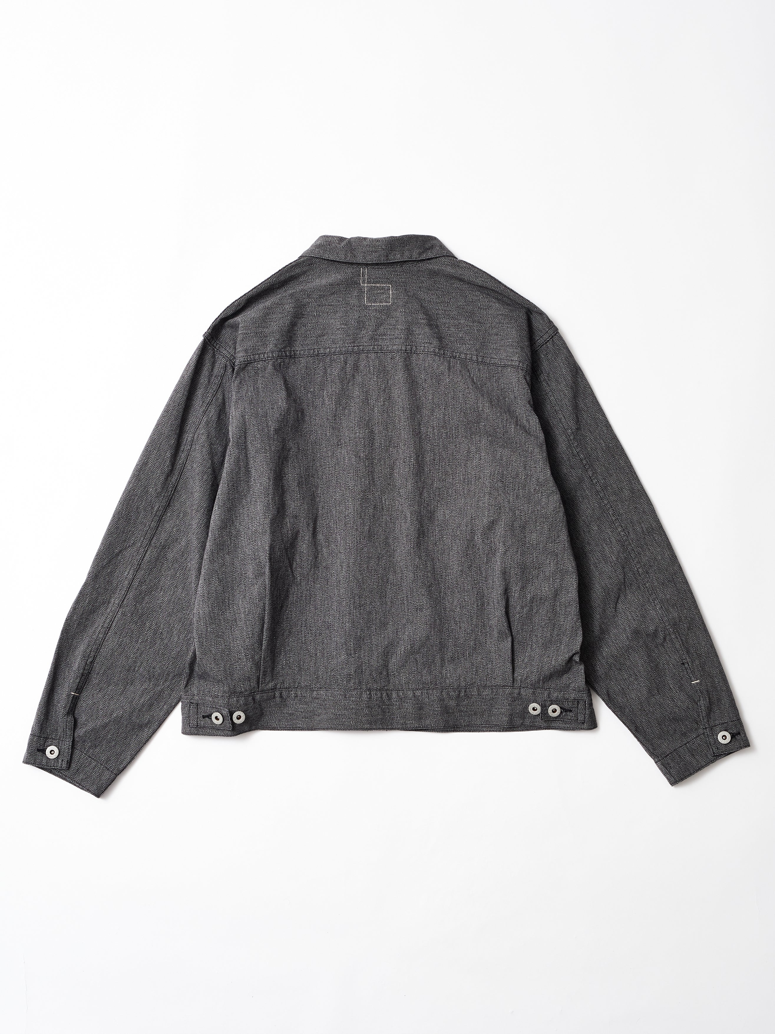 #3144-NCG Mechanic Blouse 3 : new cotton covert grey_4