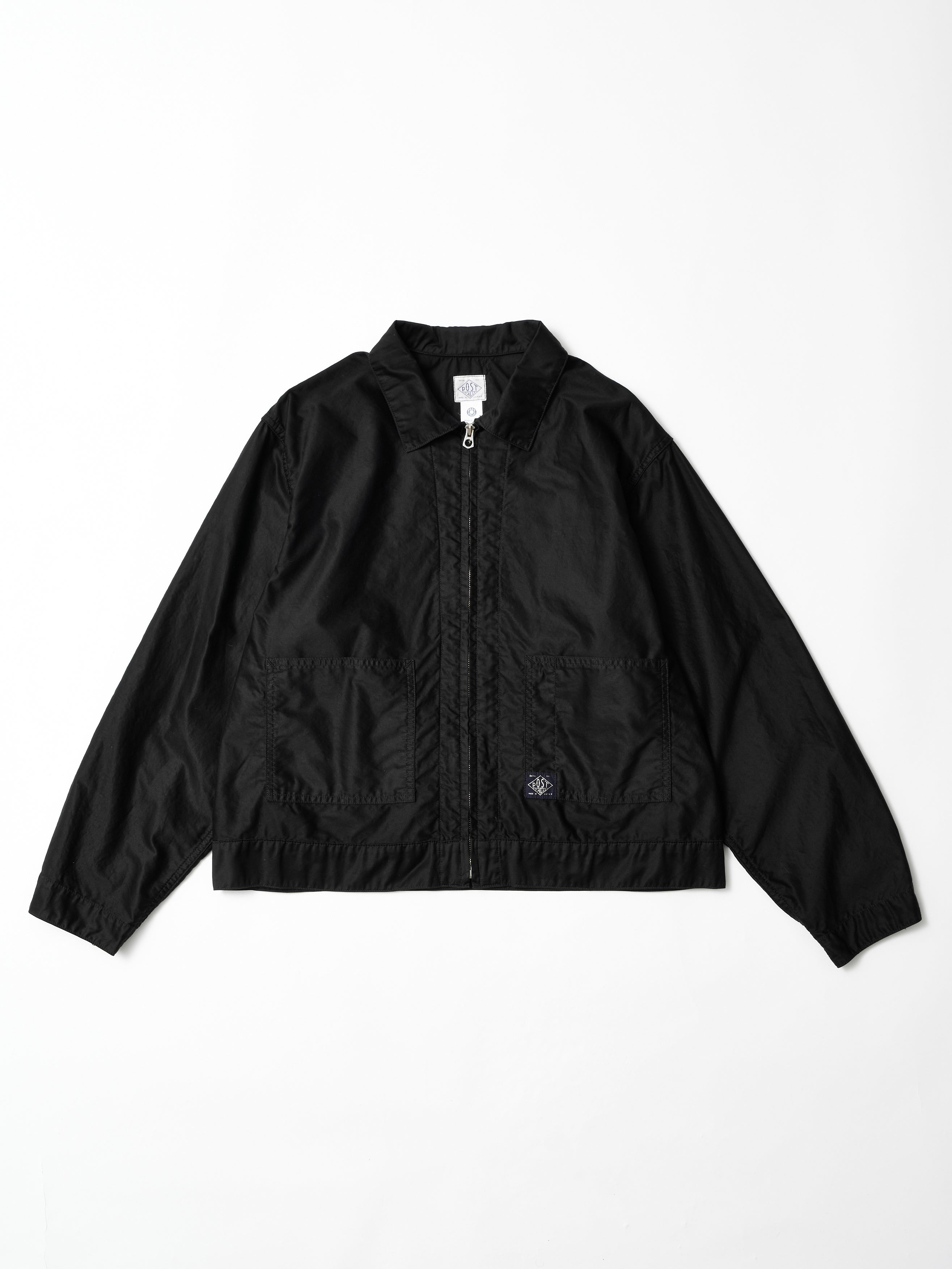 #3144-LMB Mechanic Blouse 3 : light moleskin black_1