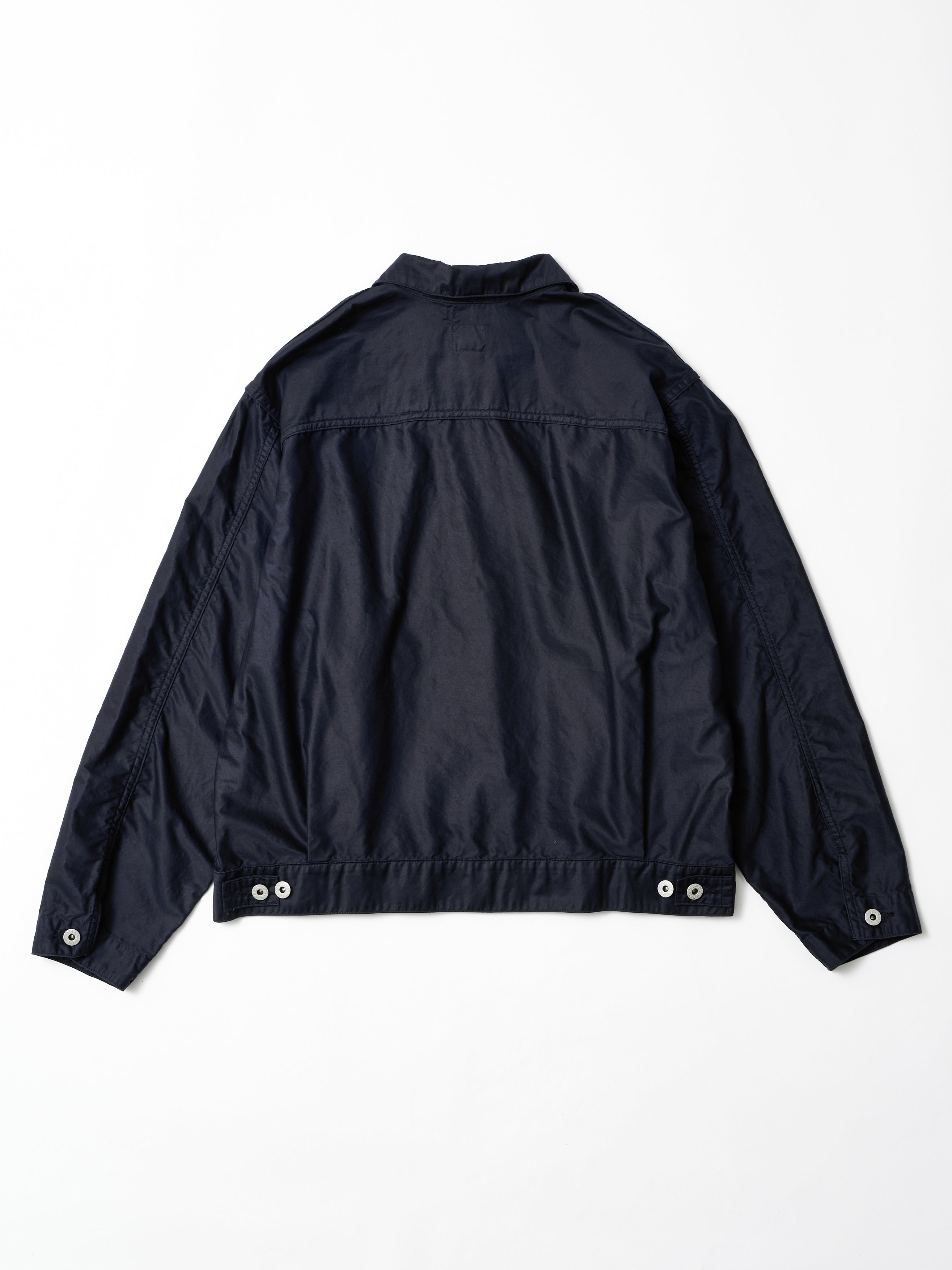 #3144-LMN Mechanic Blouse 3 : light moleskin dk.navy_4