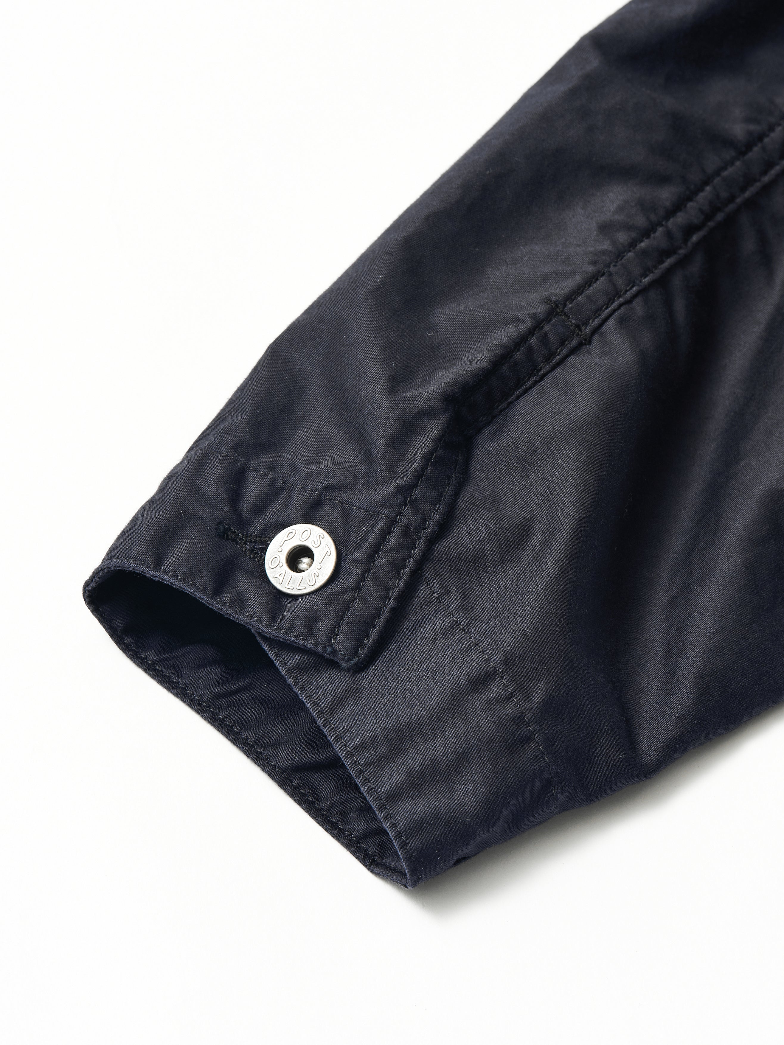 #3144-LMN Mechanic Blouse 3 : light moleskin dk.navy_6
