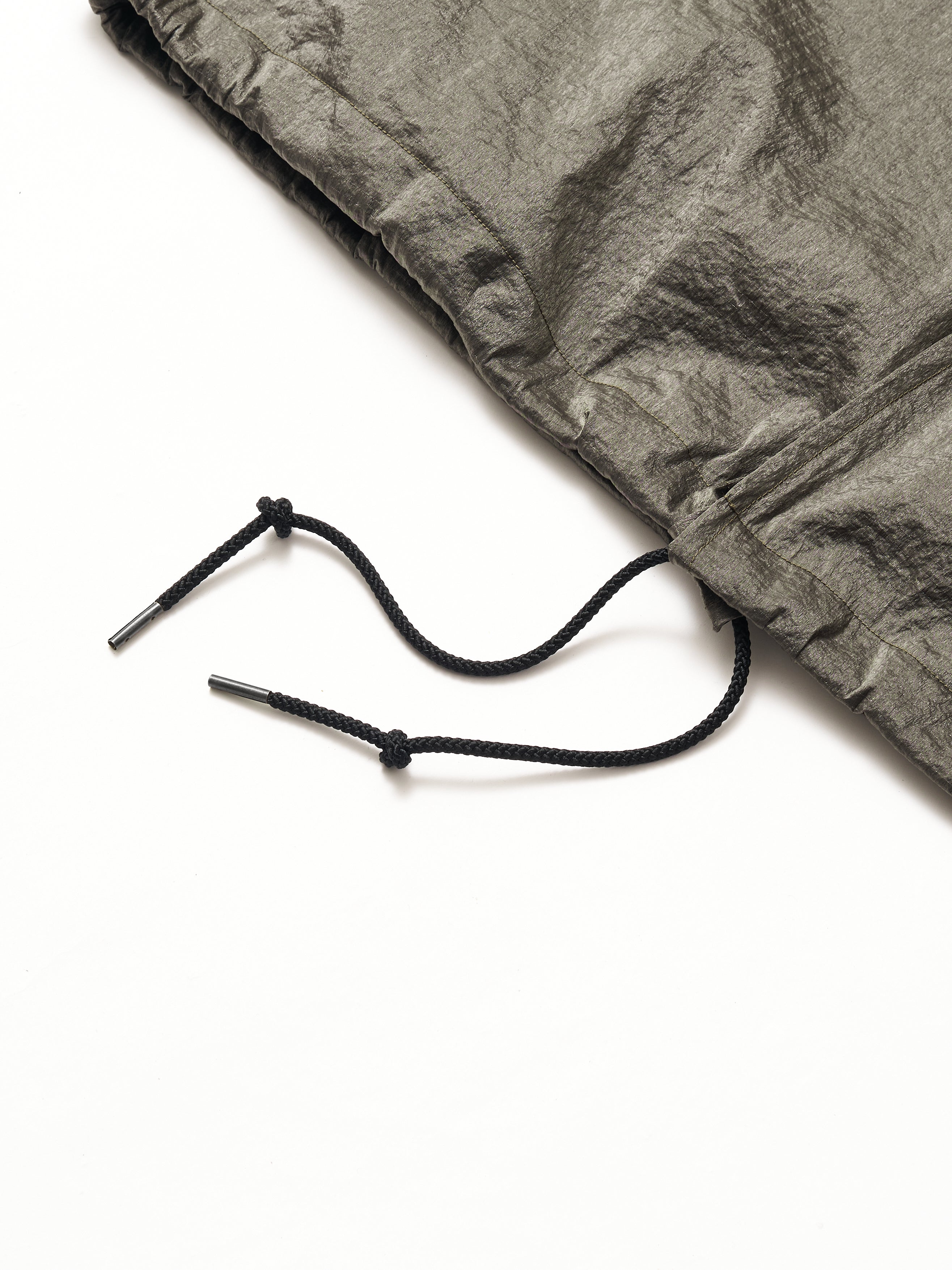 #3111CJH-CNG POST Coach Jacket Hoody : crinckle nylon R/S grey_4