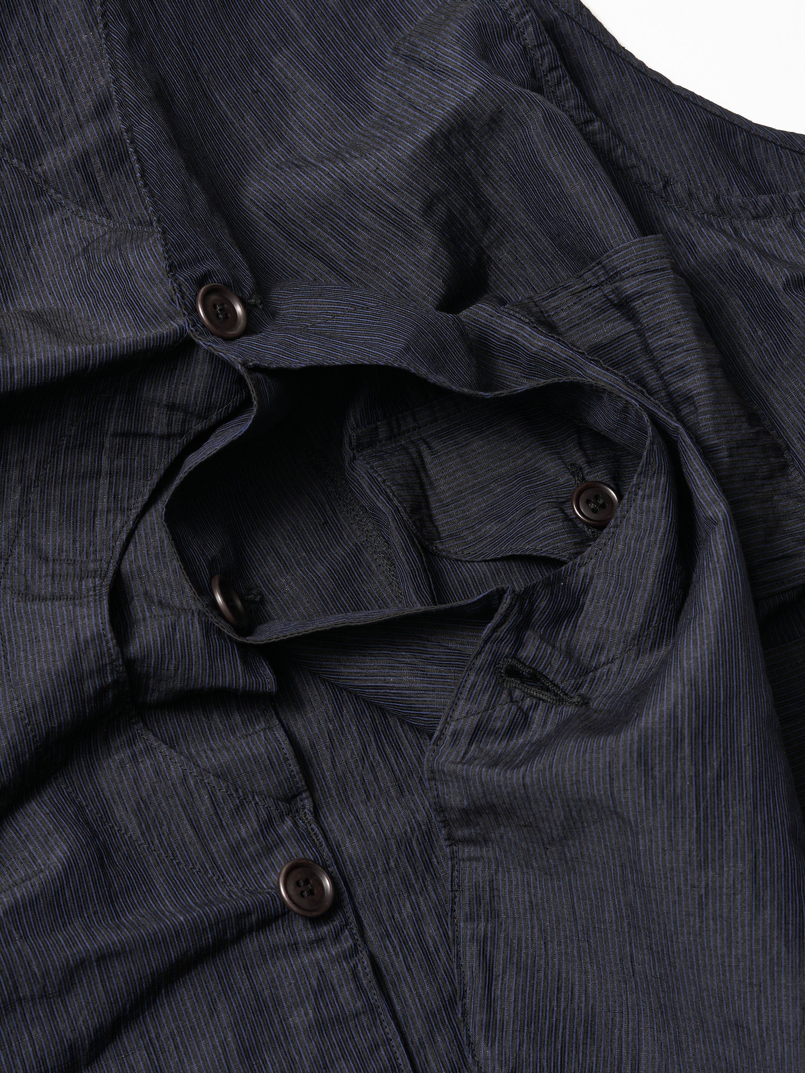 #3504-CTB Royal Moody : crinckle tri-blend black w/navy stripe_3