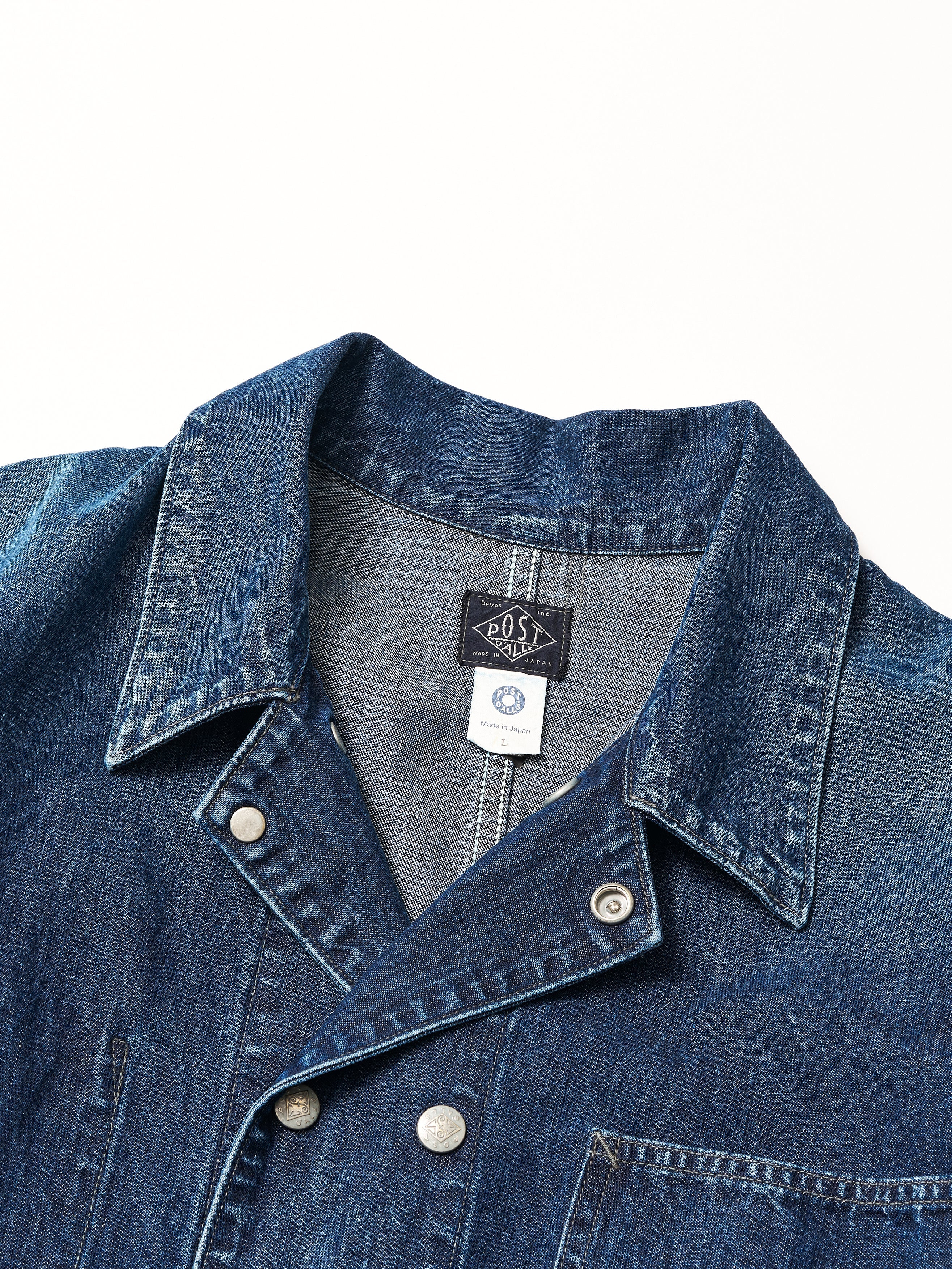 #3141-01W Mattalini DUBBLE : 10oz. Denim worn indigo_2