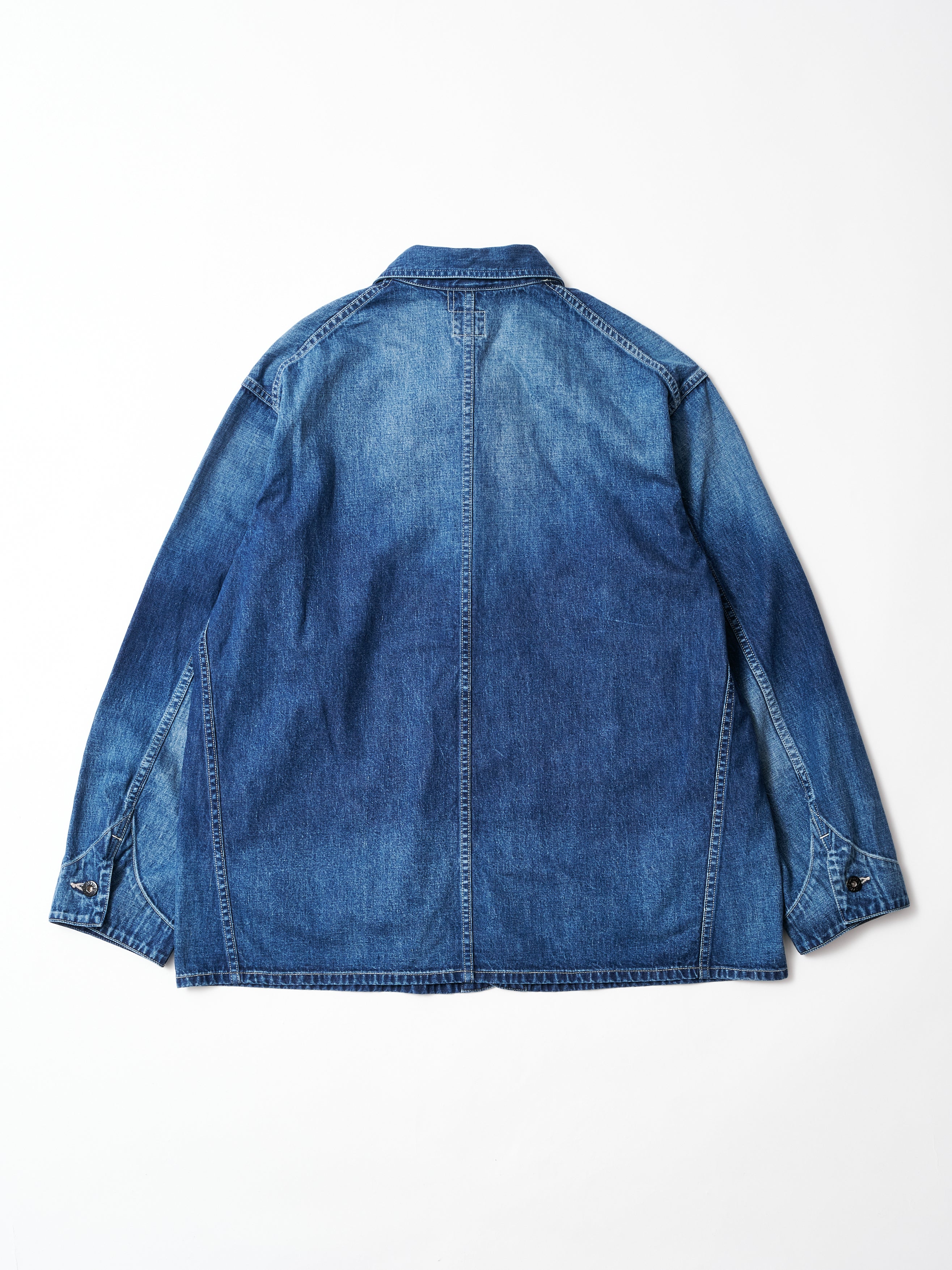 #3143-01W ODDBALL : 10oz. Denim worn indigo_6
