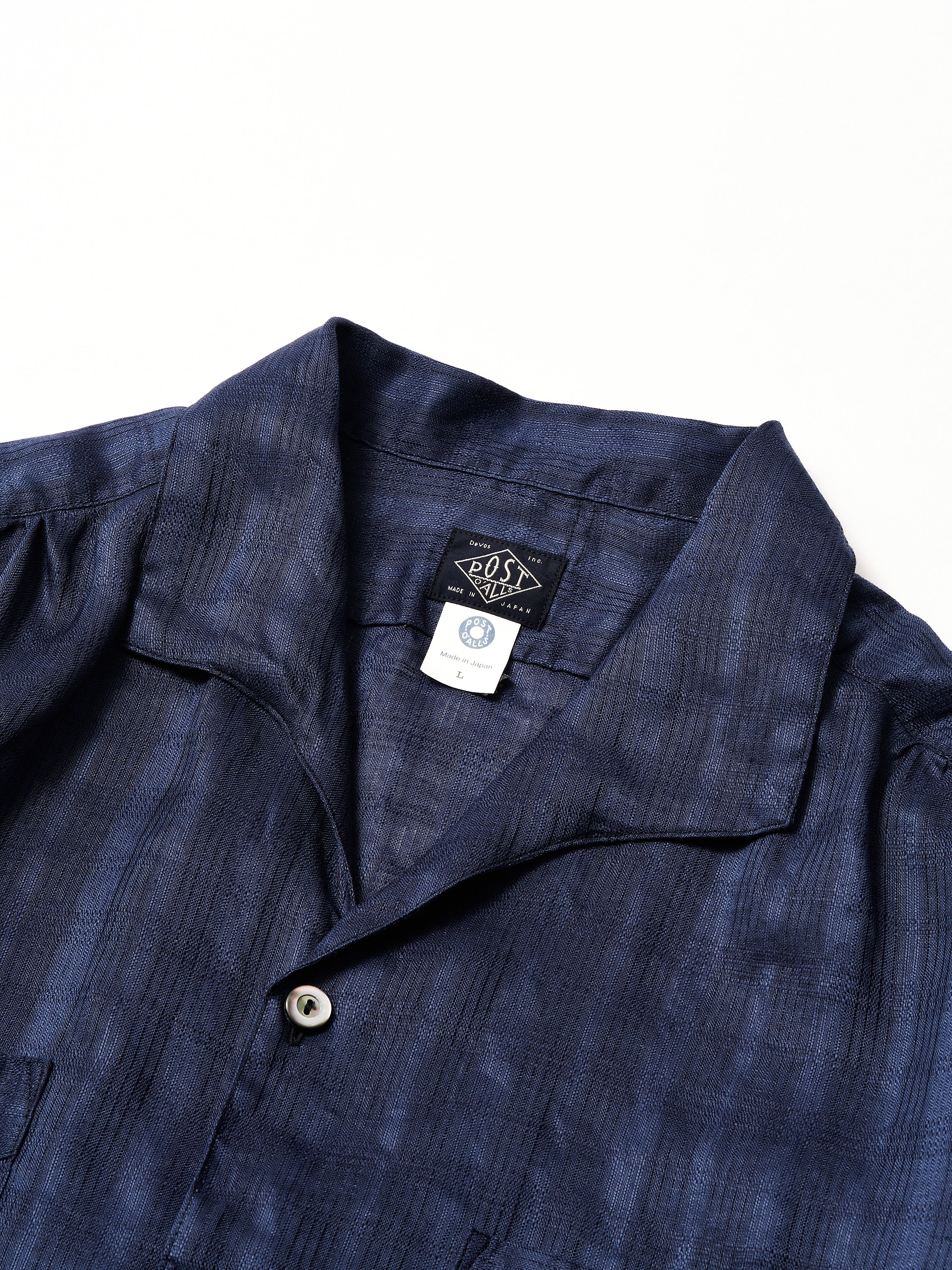 #3231S-MPN Fever 2 S/S : mesh panama lamie navy_2