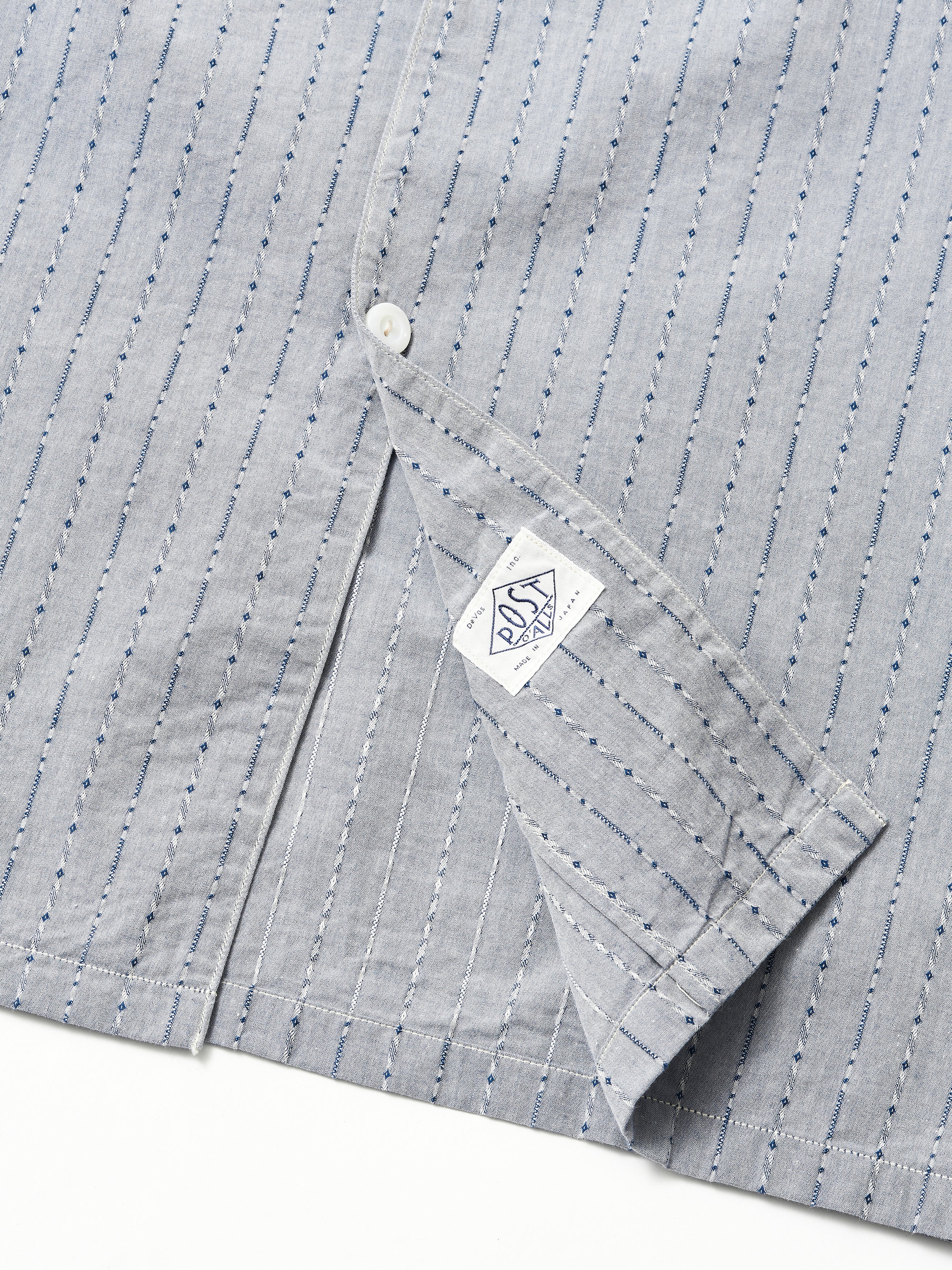 #3231S-DC1 Fever 2 S/S : dobby chambray indigo_5