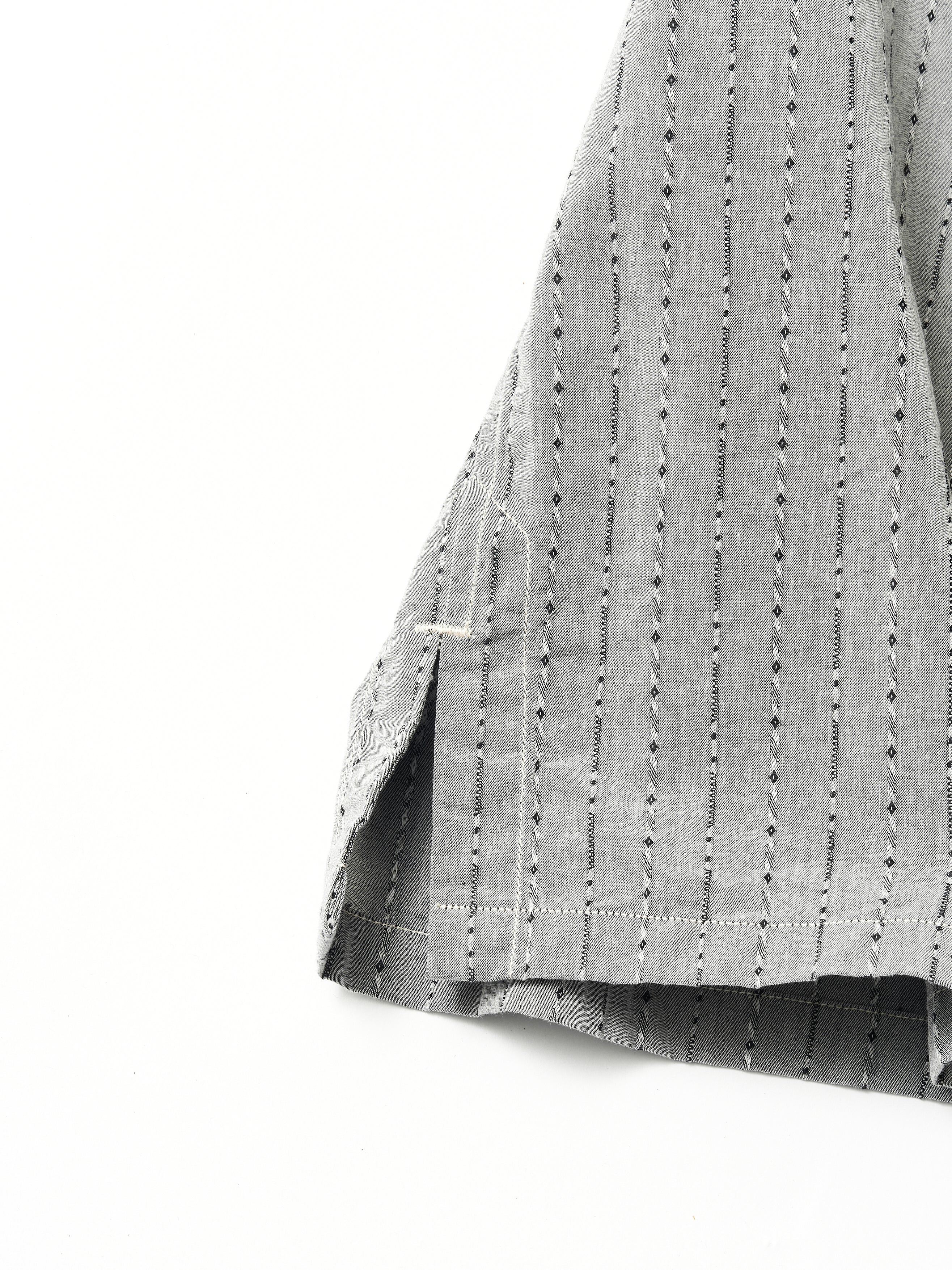 #3231S-DC2 Fever 2 S/S : dobby chambray grey_6