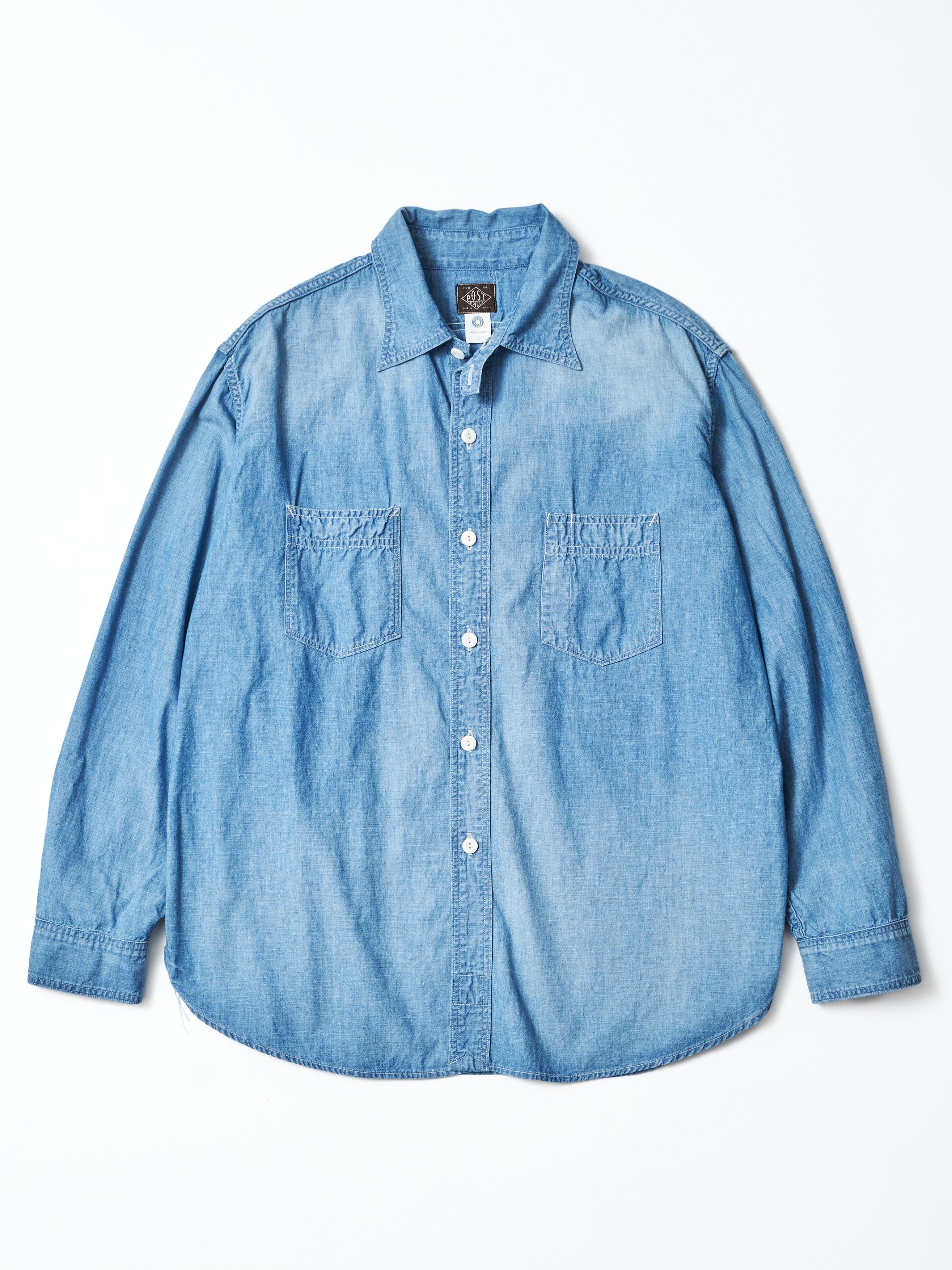 #3217S-11W St.Louis 2 : chambray indigo worn wash_1