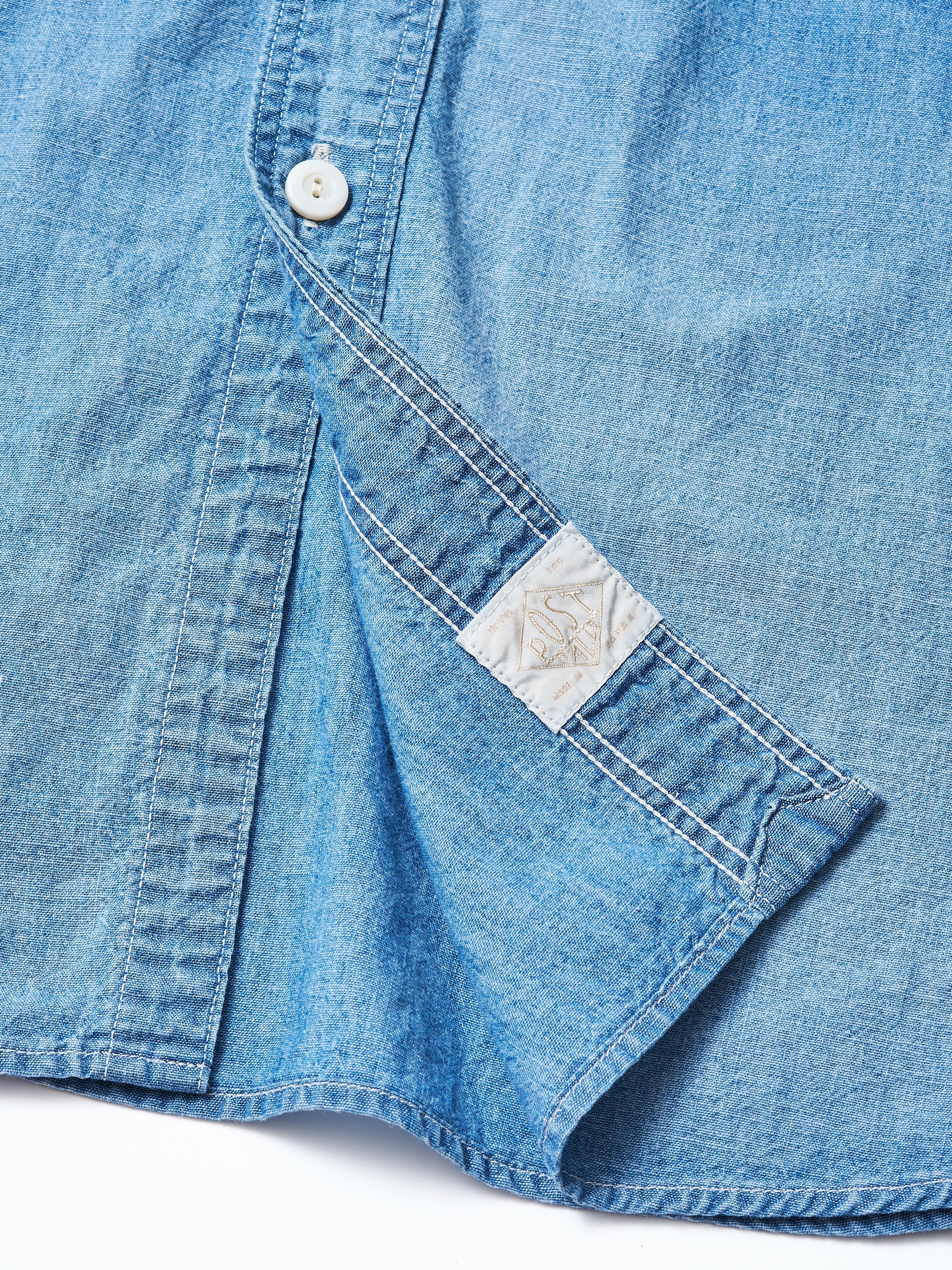 #3217S-11W St.Louis 2 : chambray indigo worn wash_4