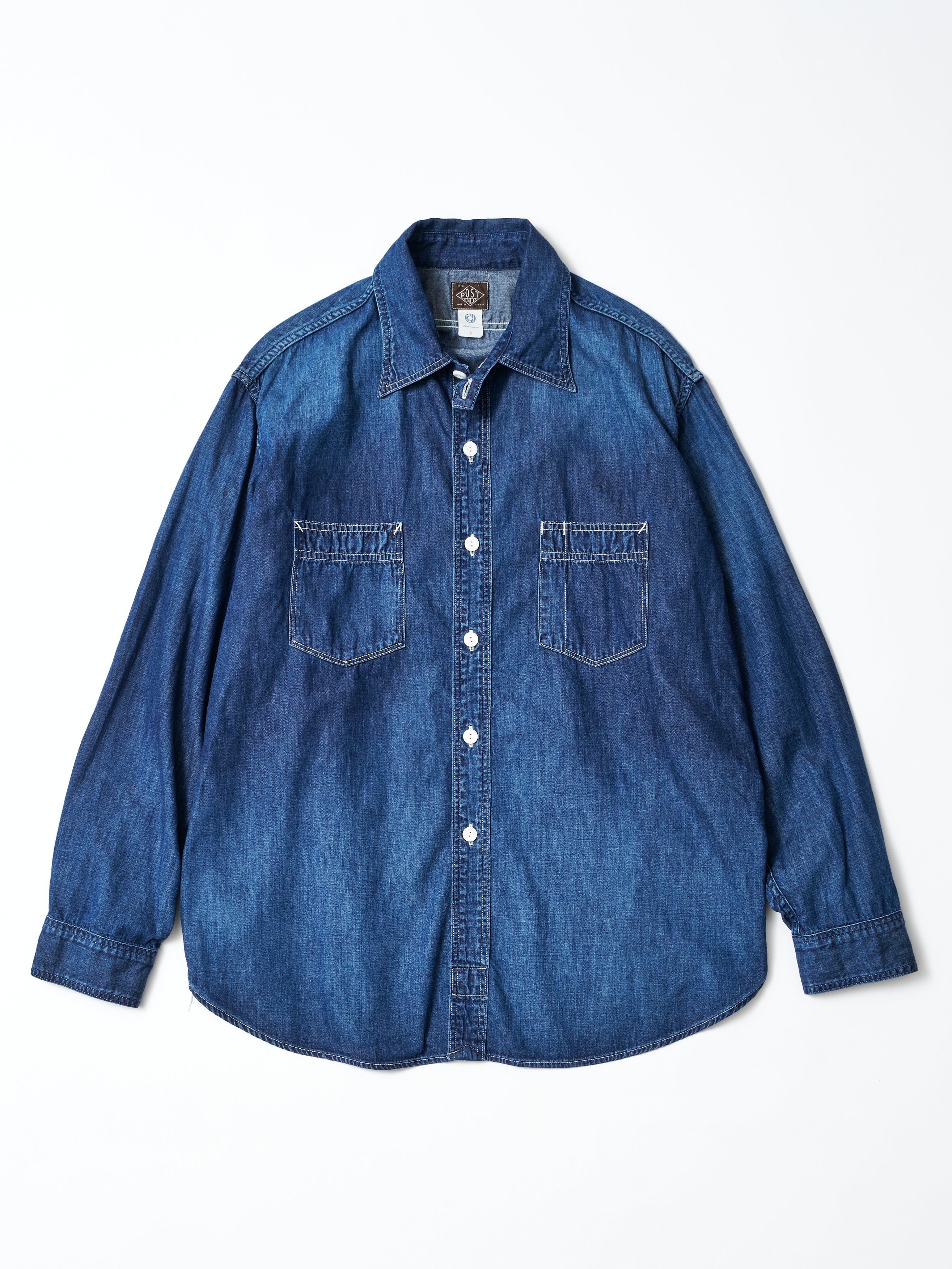 #3217S-LDW St.Louis 2 : light denim indigo worn wash_1