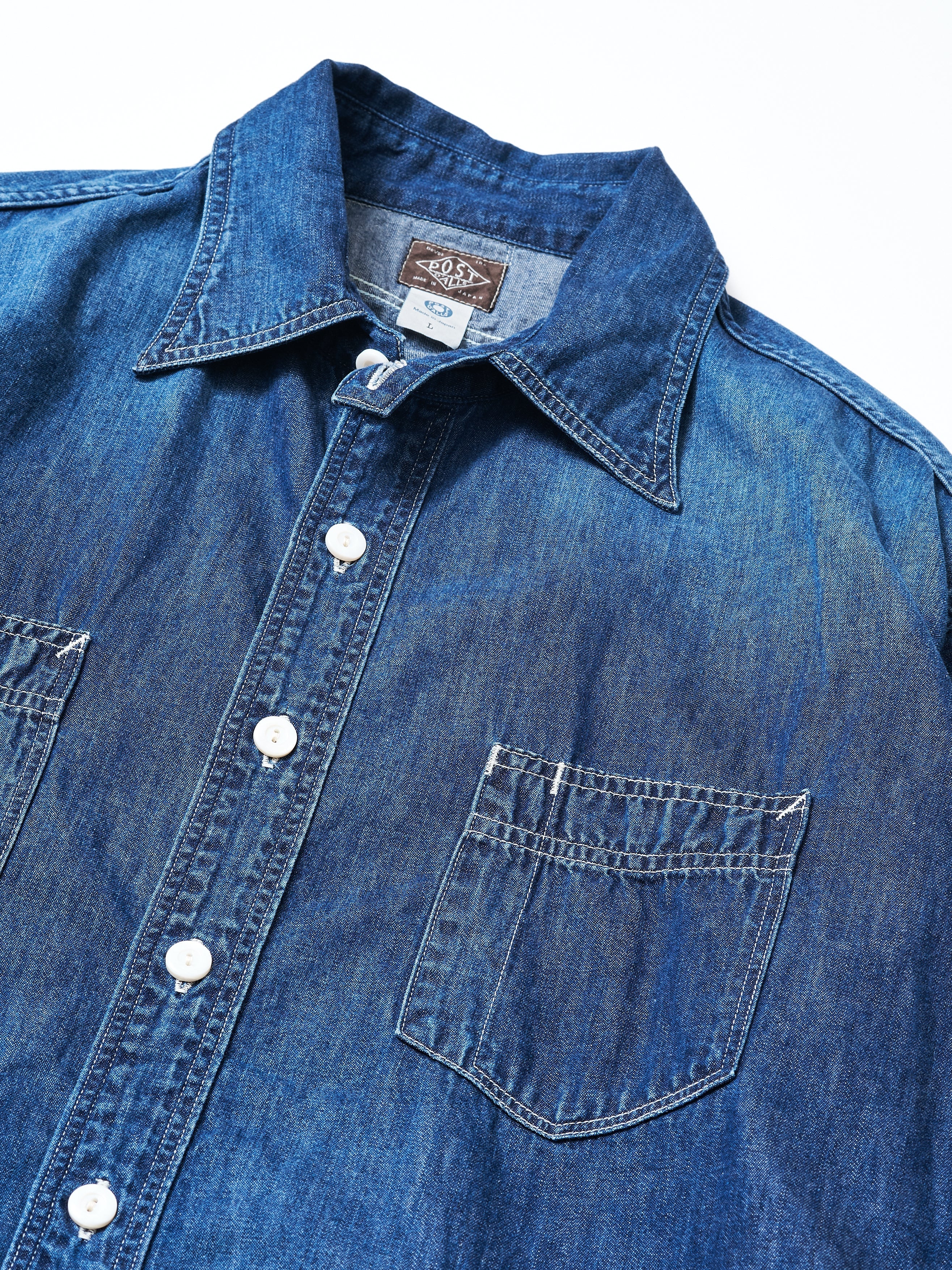 #3217S-LDW St.Louis 2 : light denim indigo worn wash_2
