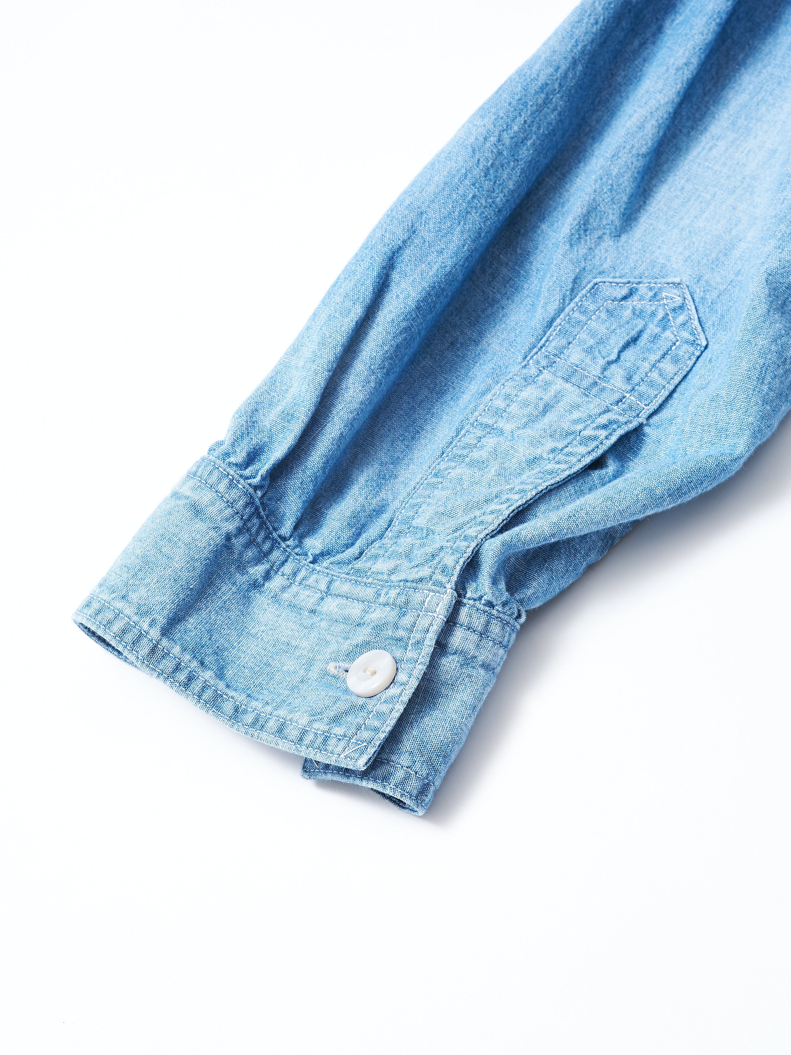 #3235-11W Frontier : chambray indigo worn wash_6
