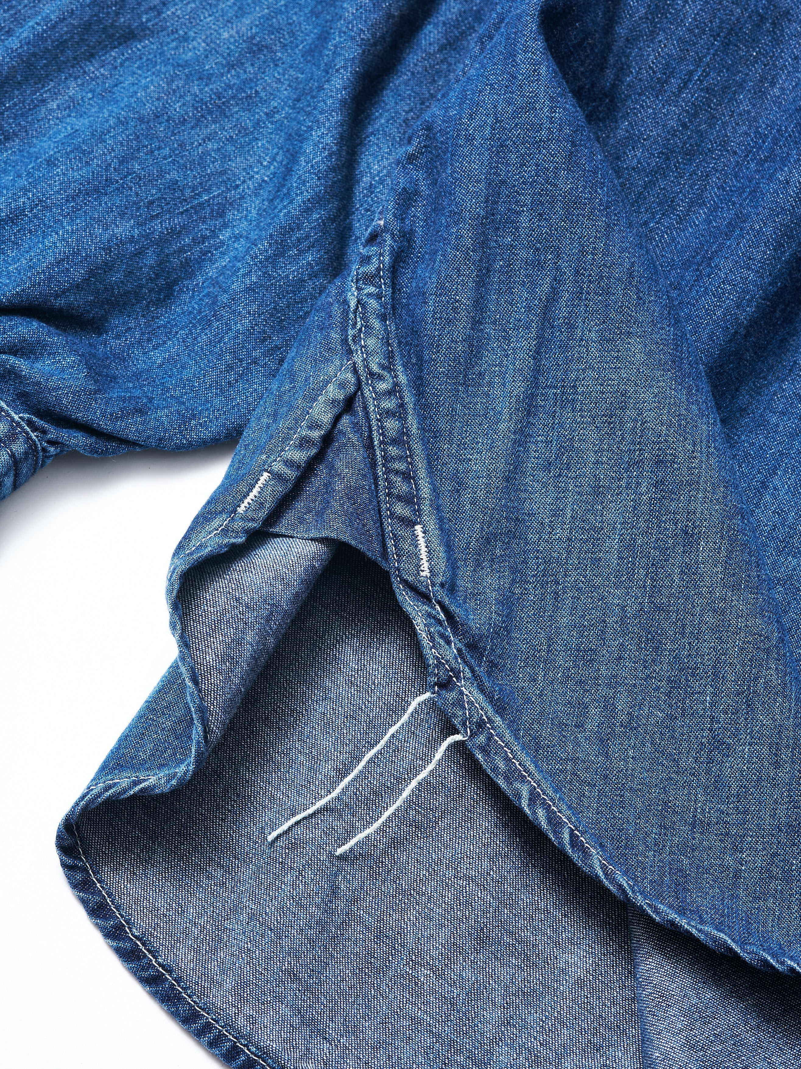 #3235-LDW Frontier : light denim indigo worn wash_3