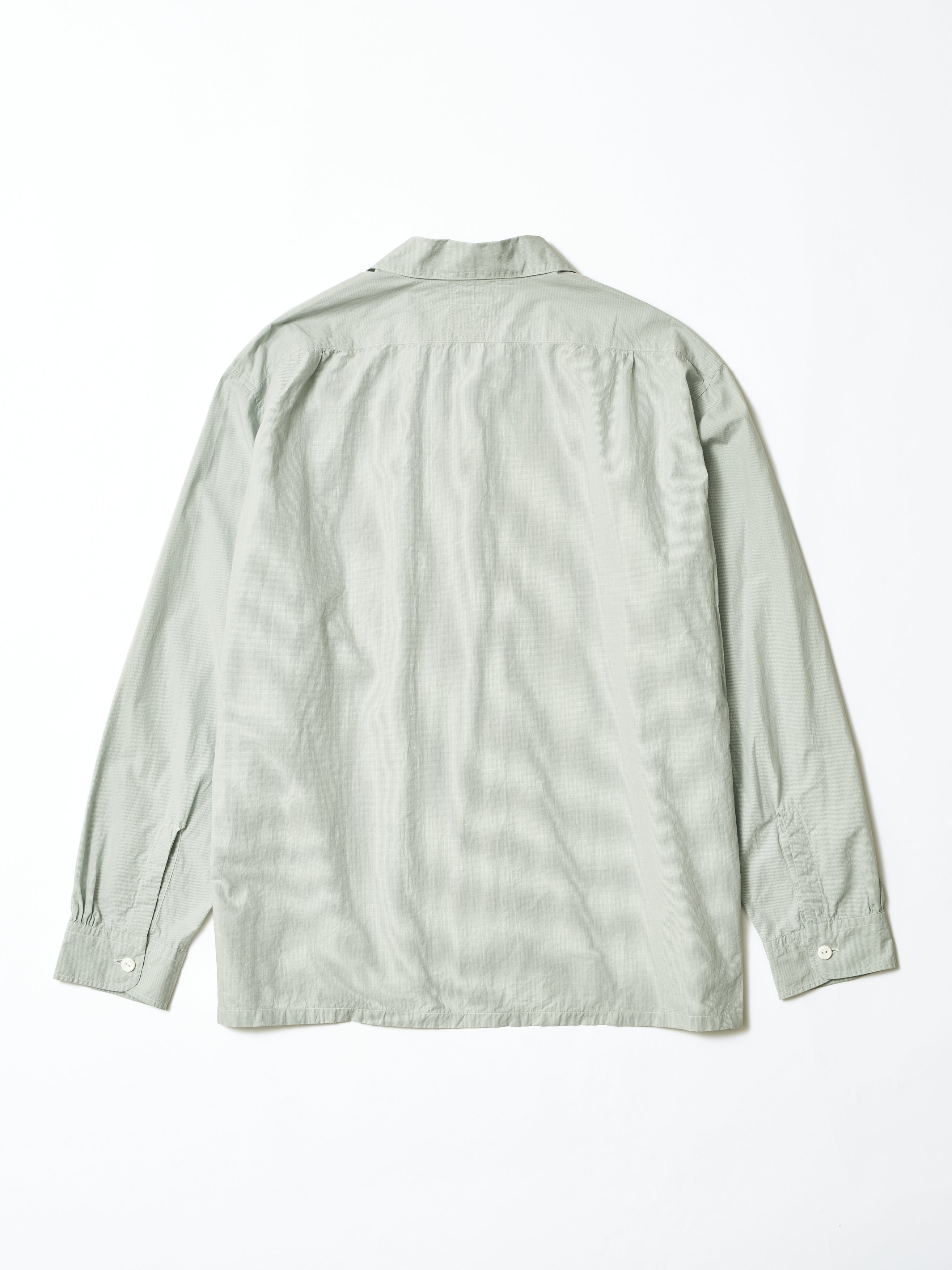 #3233-CBG E-Z POST Universal : checker broadcloth pale green_5