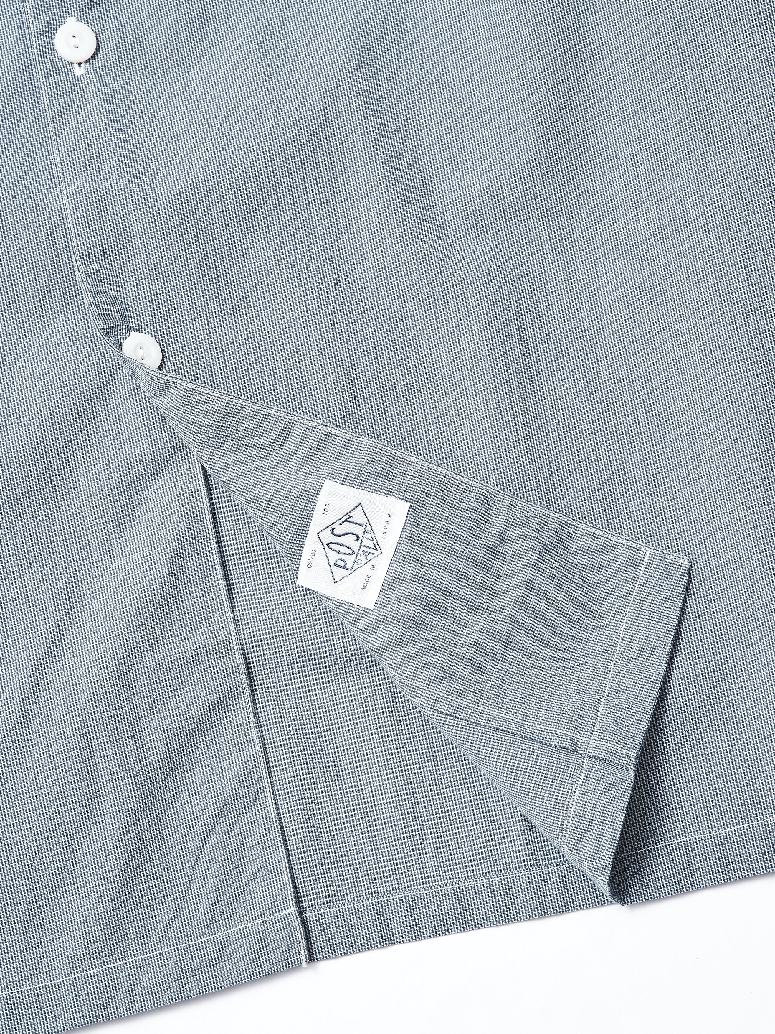 #3233-CBN E-Z POST Universal : checker broadcloth navy_4