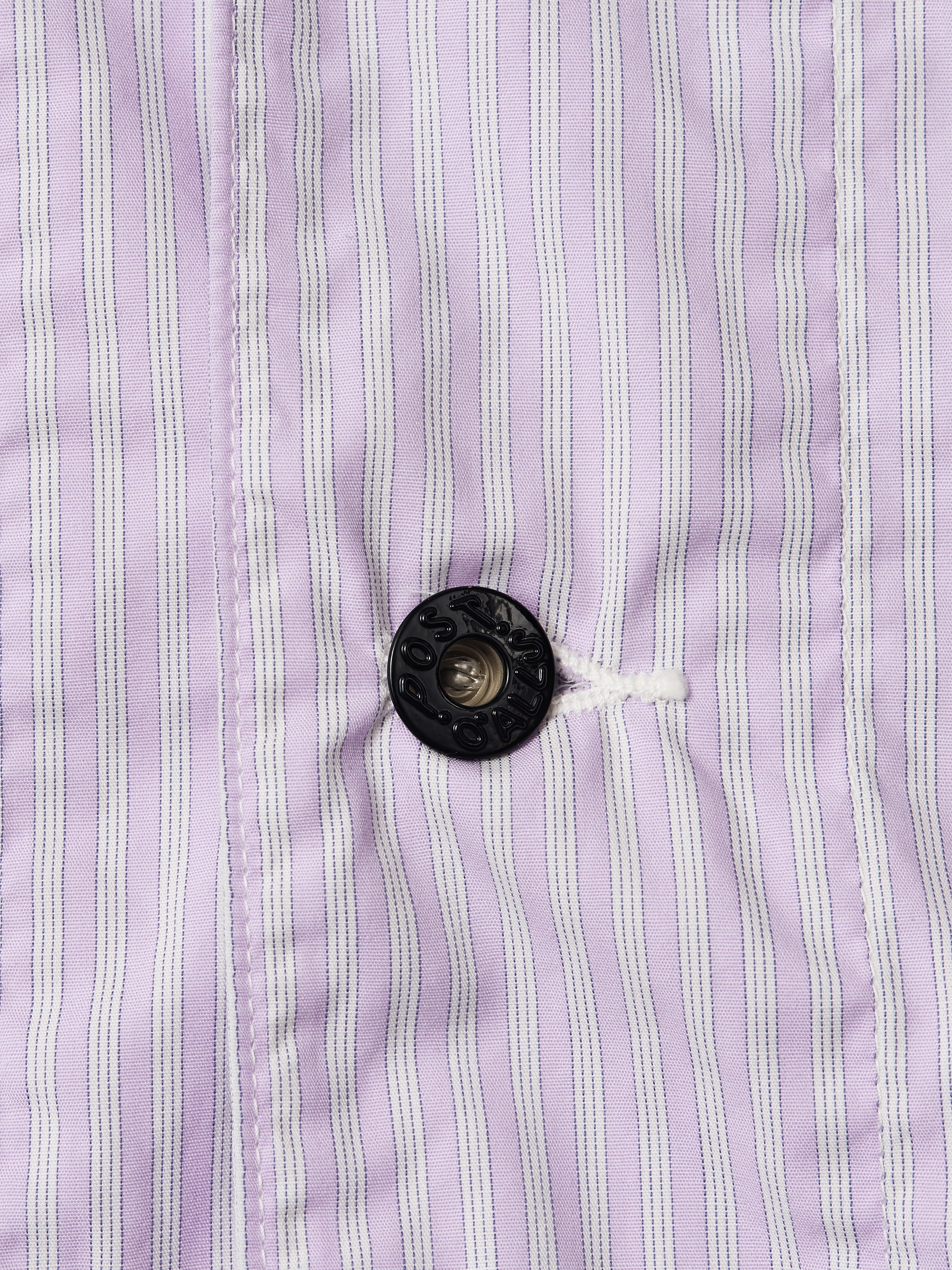 #3143-SS2 ODDBALL : stripe shirting x feather chambray purple_3