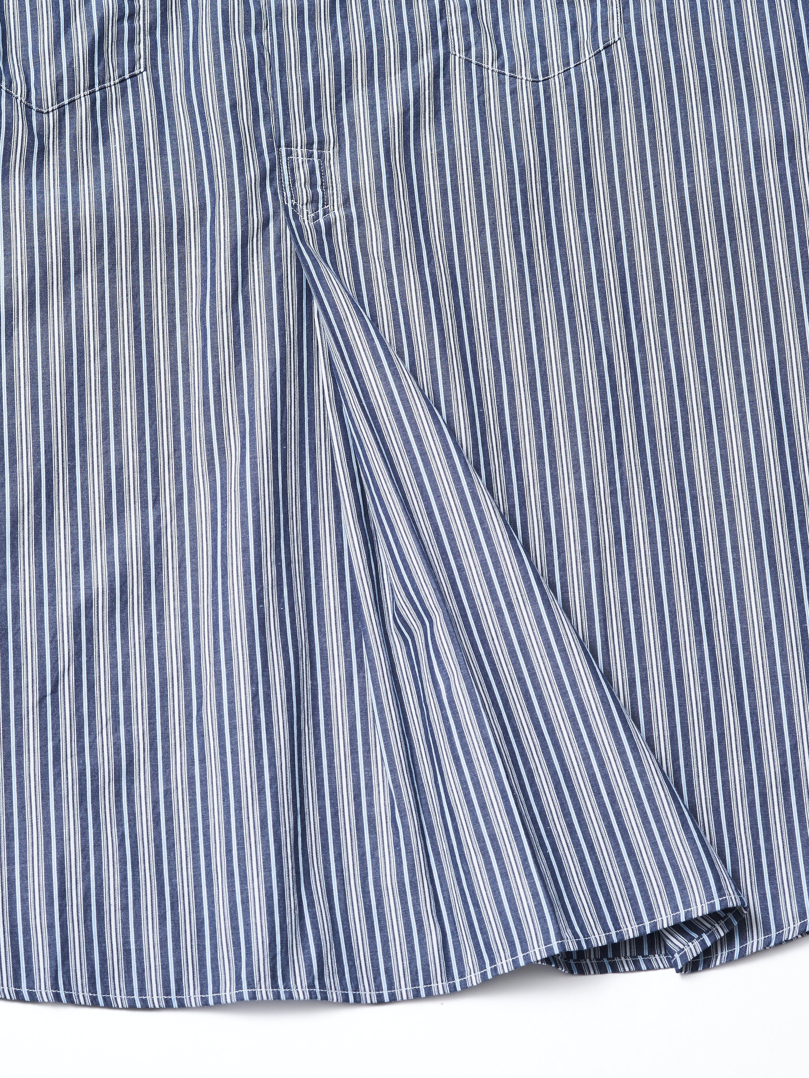 #3220L-SS5 NEUTRA 5 LLC : stripe shirting navy_3