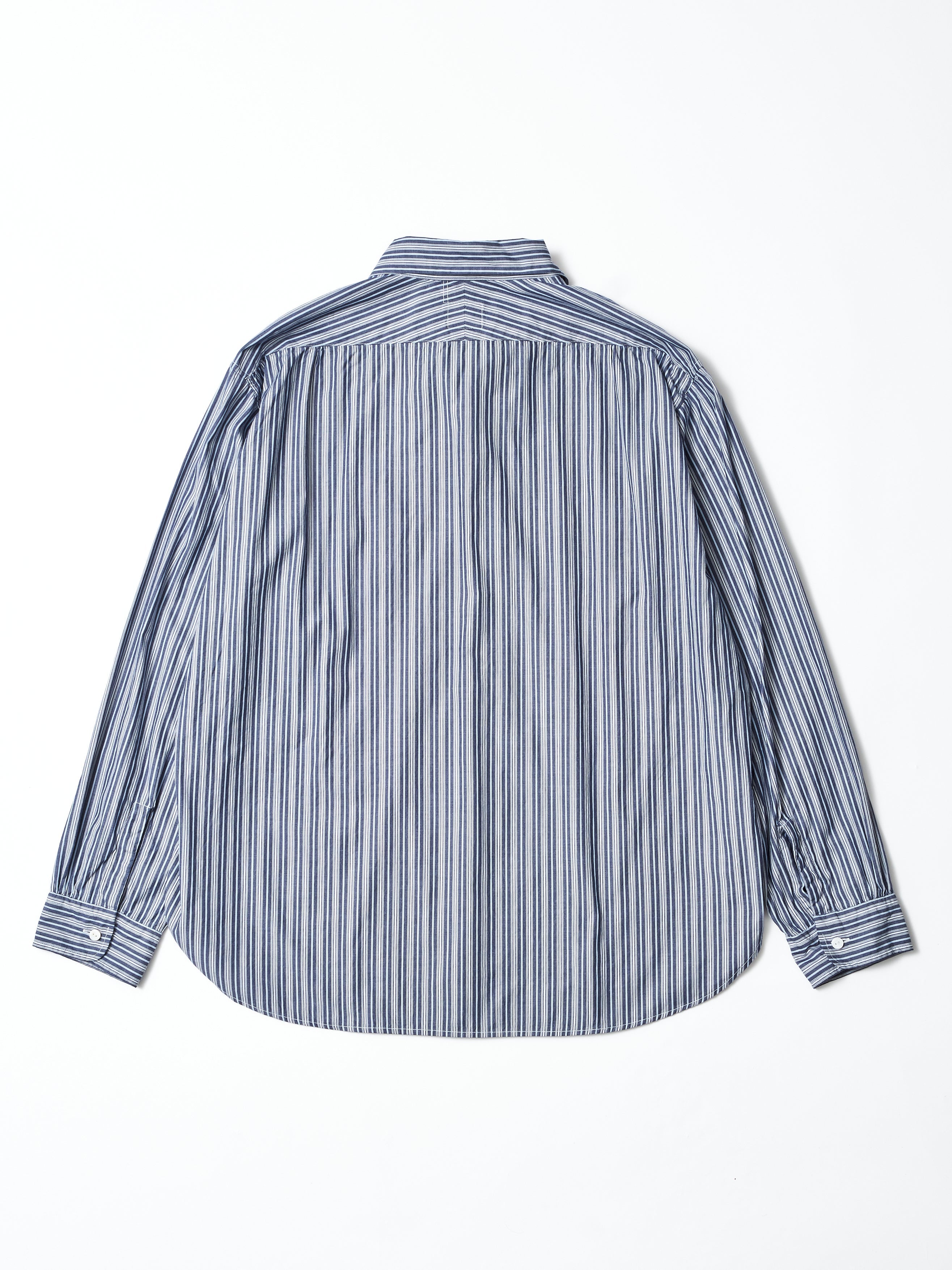 #3220L-SS5 NEUTRA 5 LLC : stripe shirting navy_4